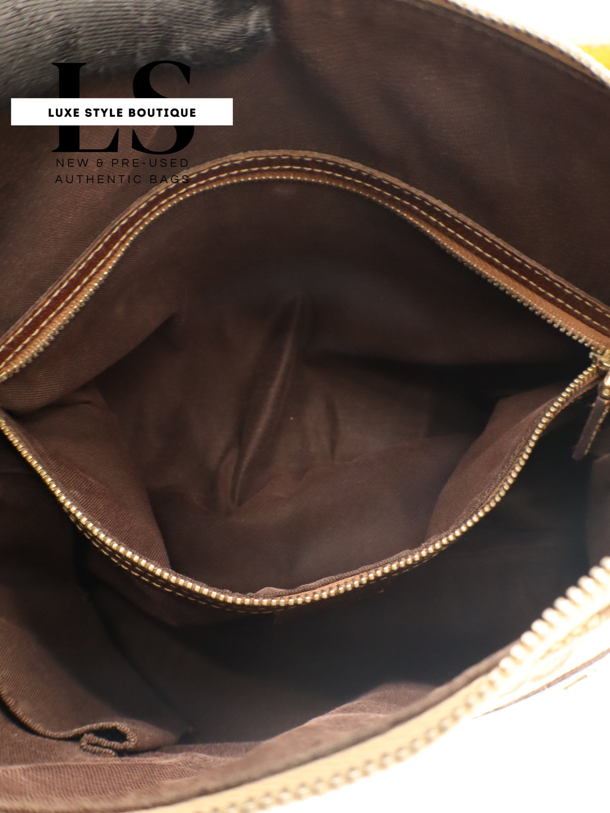 Gucci GG Canvas Anita Bamboo Top Handle