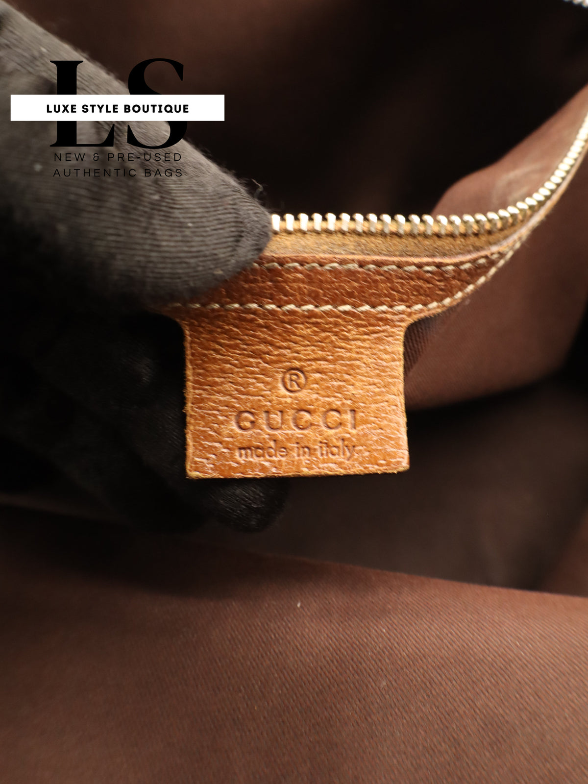 Gucci GG Canvas Nailhead Handbag