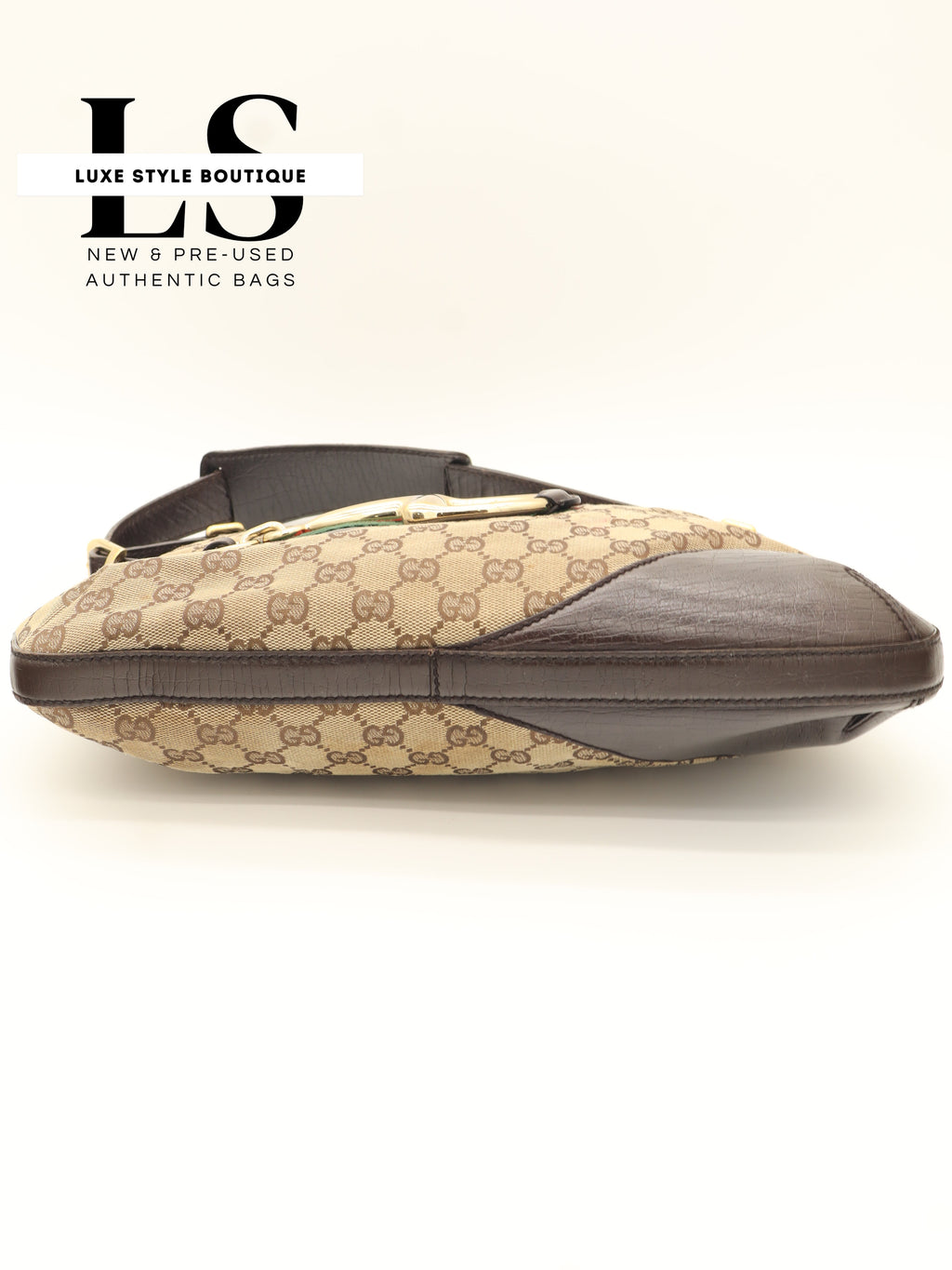 Gucci GG Canvas Hasler Horsebit Hobo