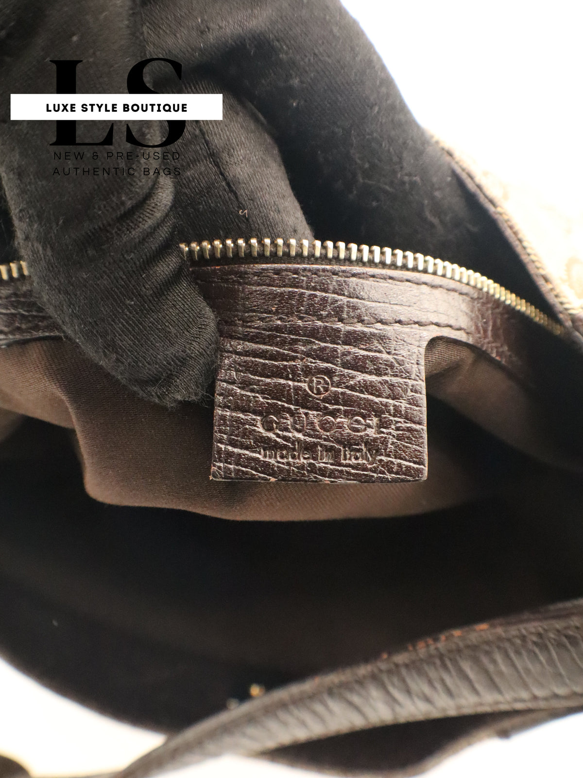 Gucci GG Canvas Hasler Horsebit Hobo