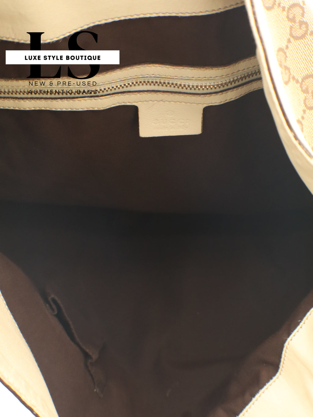 Gucci GG Canvas Large Peggy Bamboo Hobo