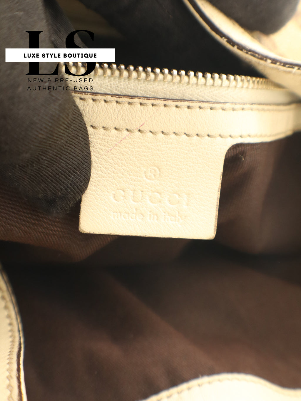 Gucci GG Canvas Large Peggy Bamboo Hobo