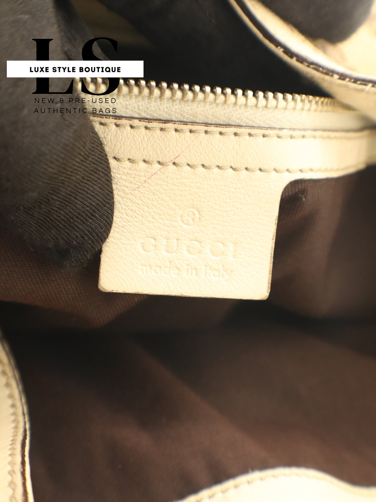 Gucci GG Canvas Large Peggy Bamboo Hobo