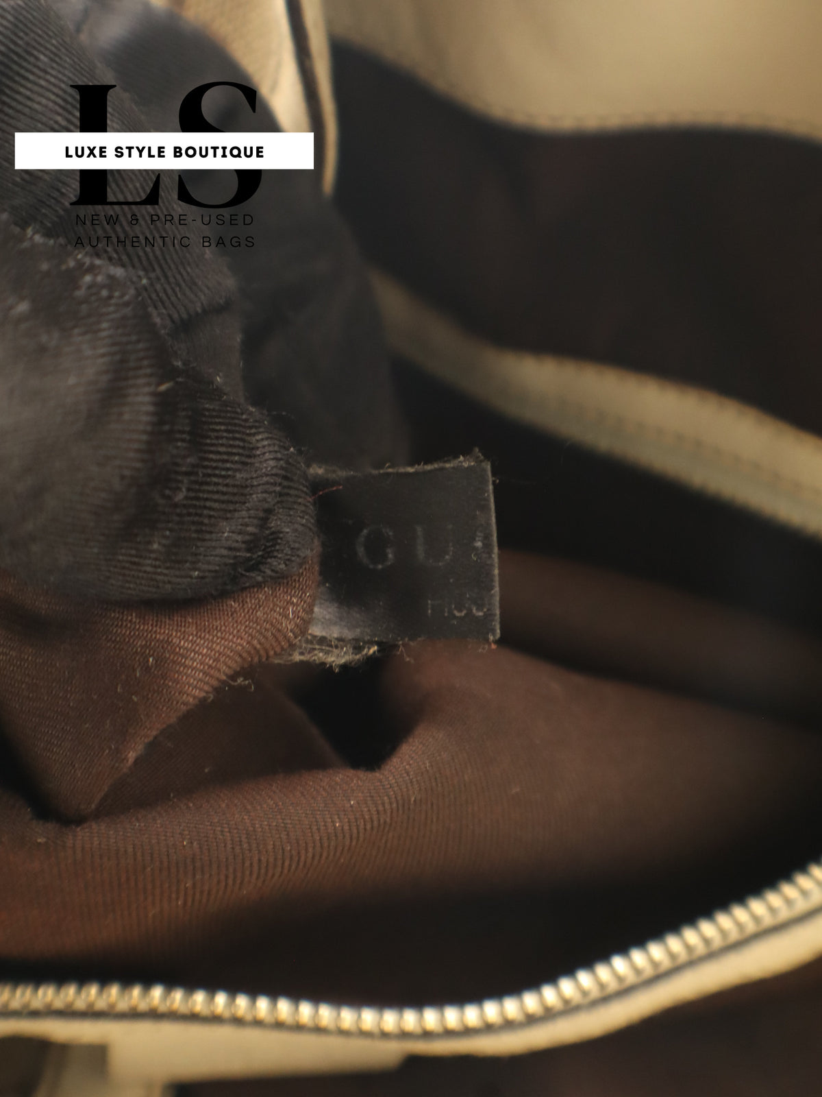 Gucci GG Canvas Large Peggy Bamboo Hobo