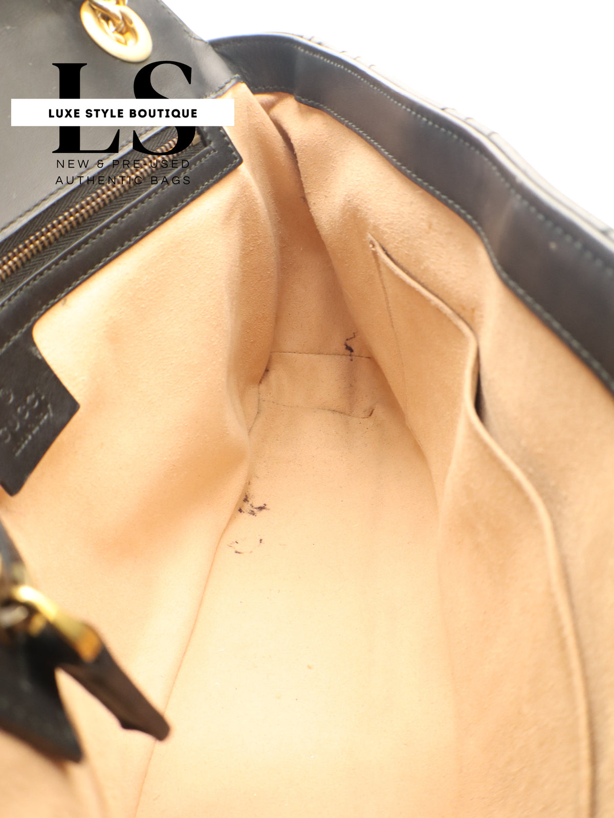Gucci GG Marmont Studded Matelasse Shoulder