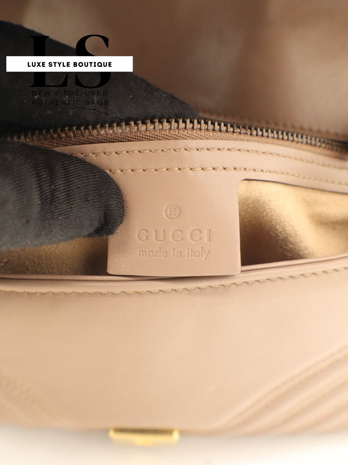 Gucci GG Marmont Matelasse Porcelain Rose