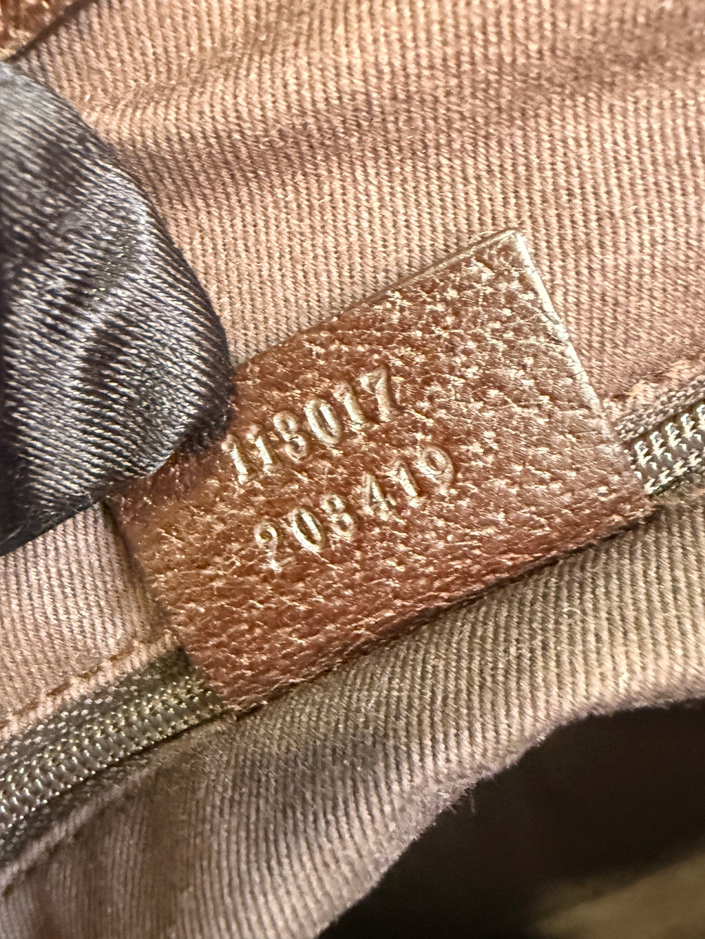 Gucci Vintage GG Canvas Brown Tote