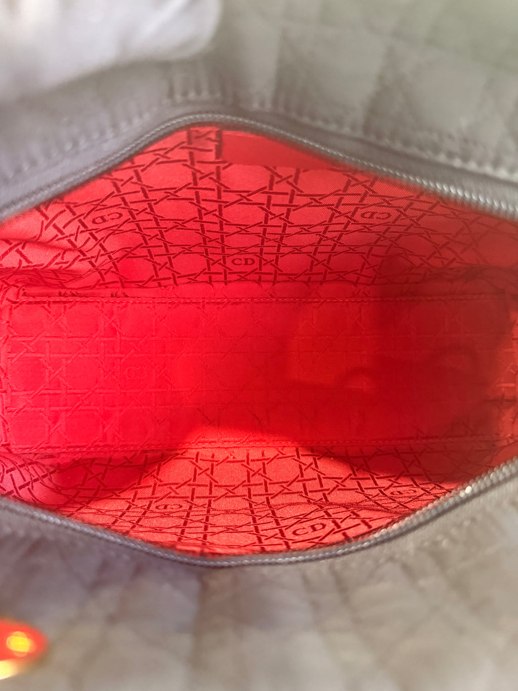 Dior Cannage Quilted Nylon Bag