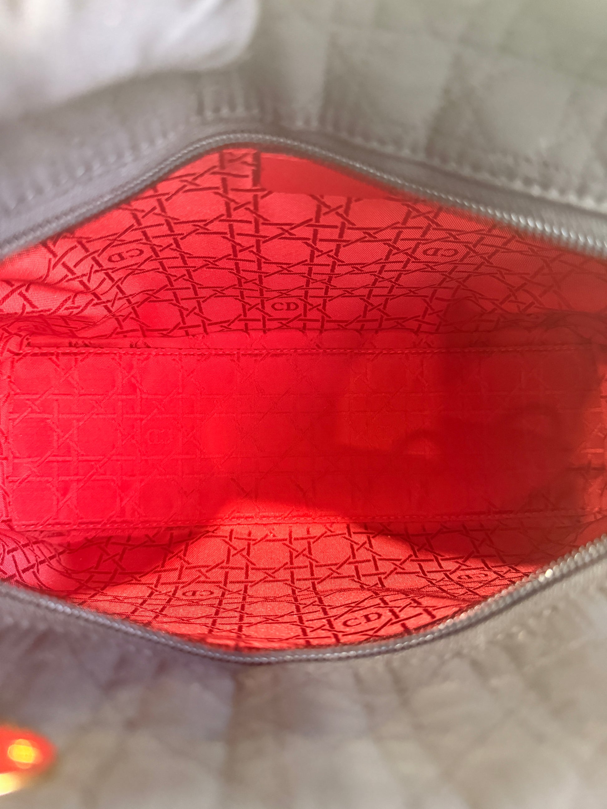 Dior Cannage Quilted Nylon Bag