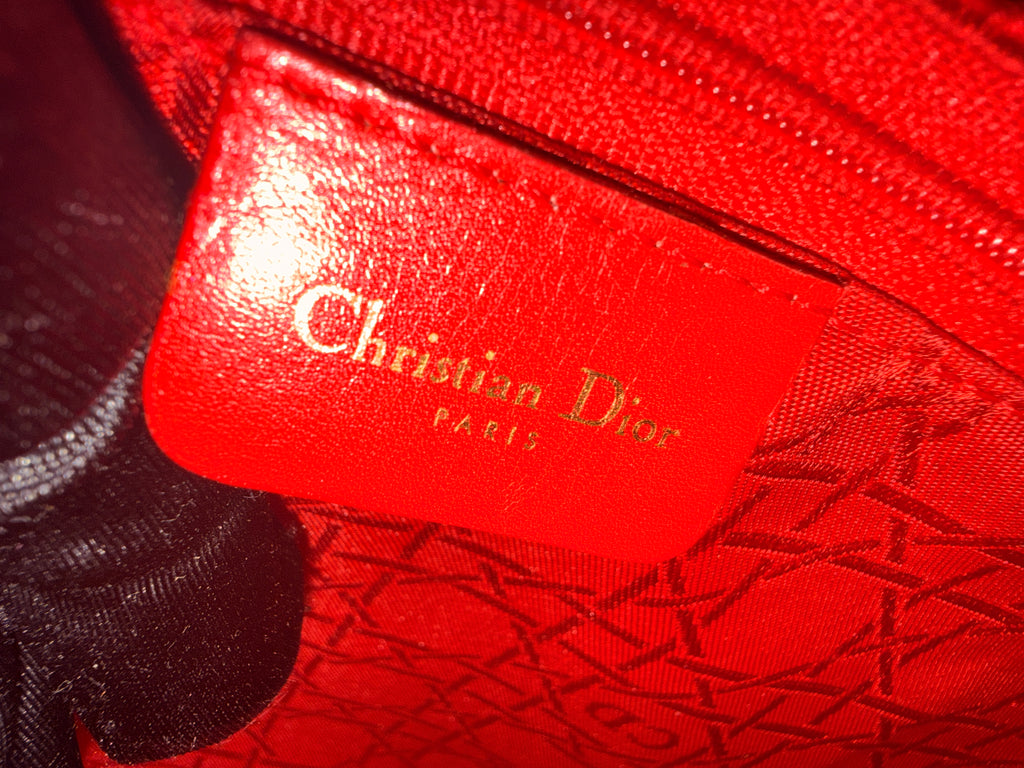 Dior Cannage Quilted Nylon Bag