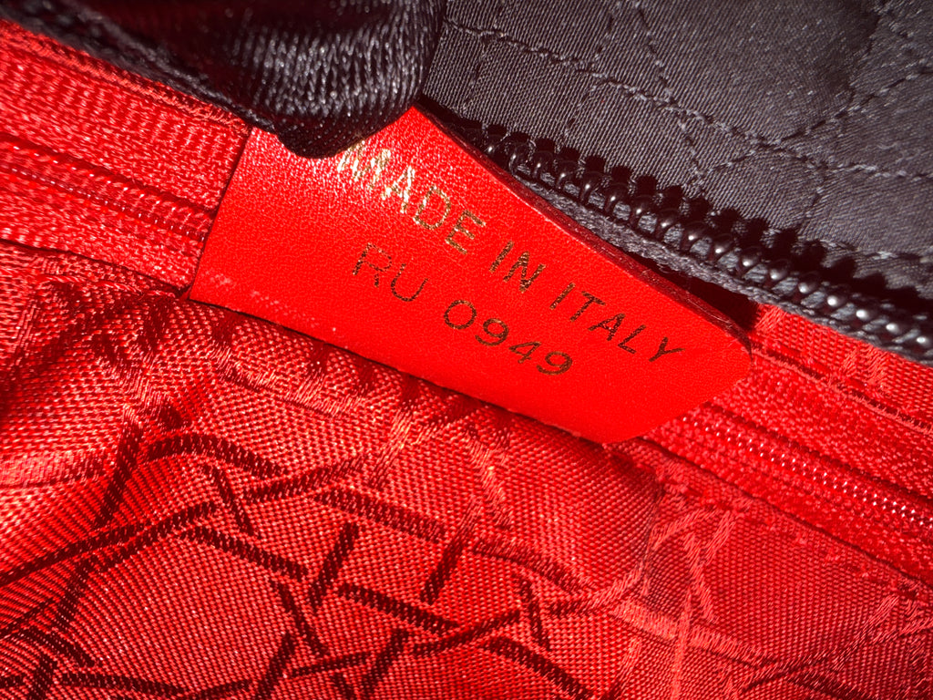 Dior Cannage Quilted Nylon Bag