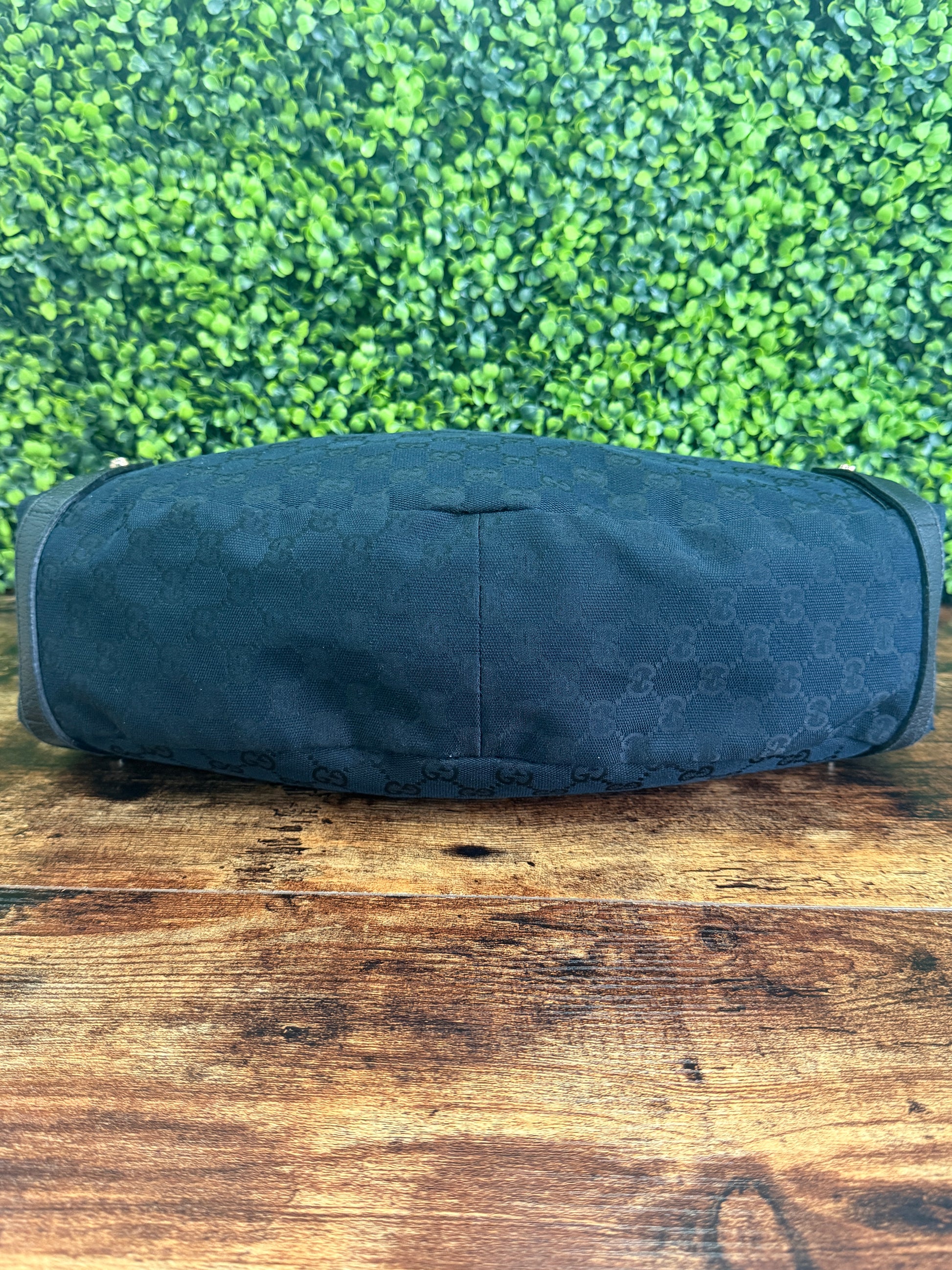 Gucci Black GG Canvas Abbey