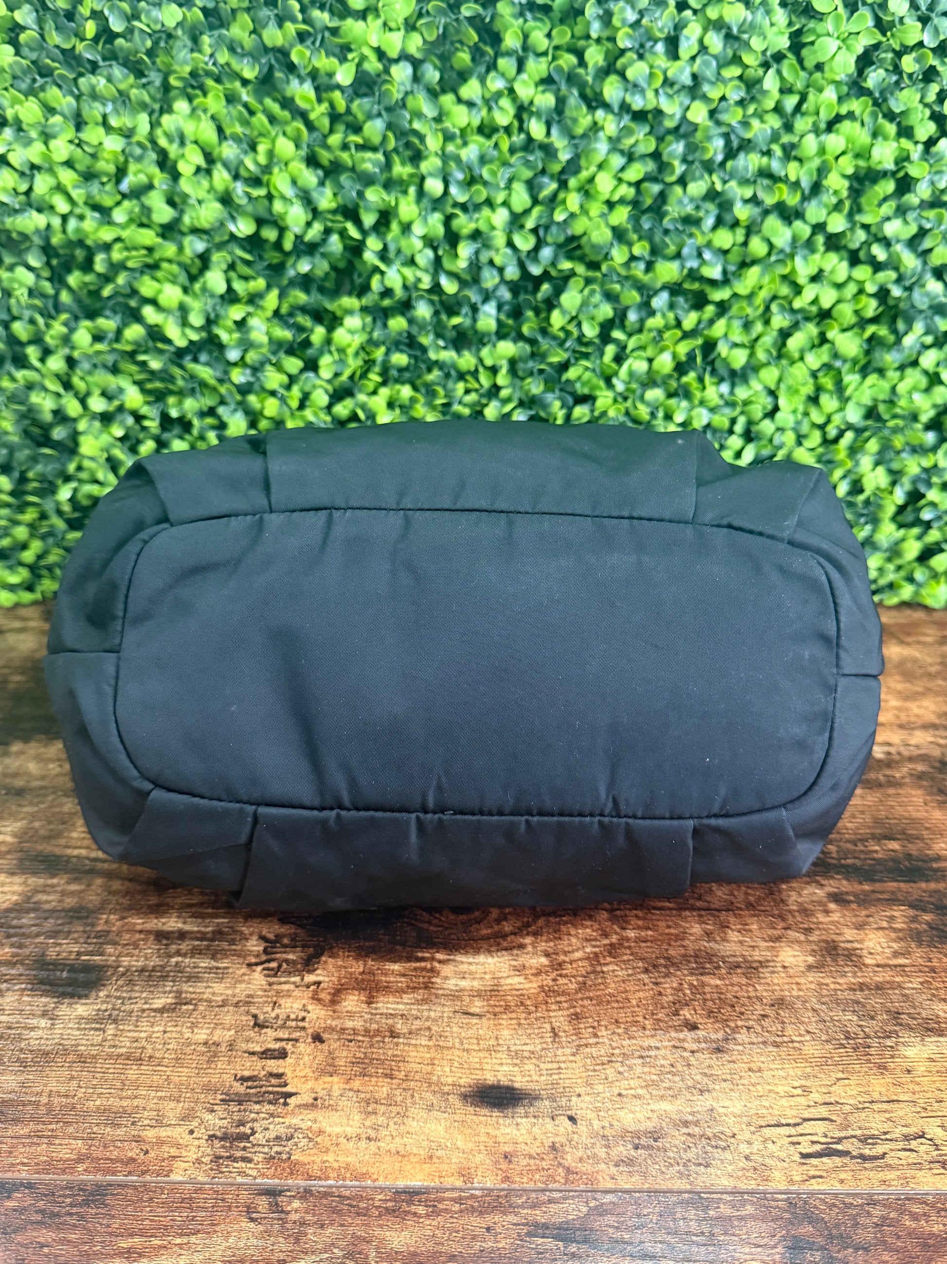 Prada Black Tessuto Nylon Shoulder Bag