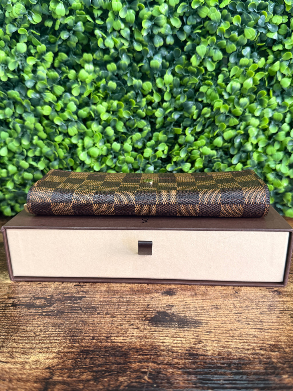 Louis Vuitton Sarah Wallet Damier Ebene