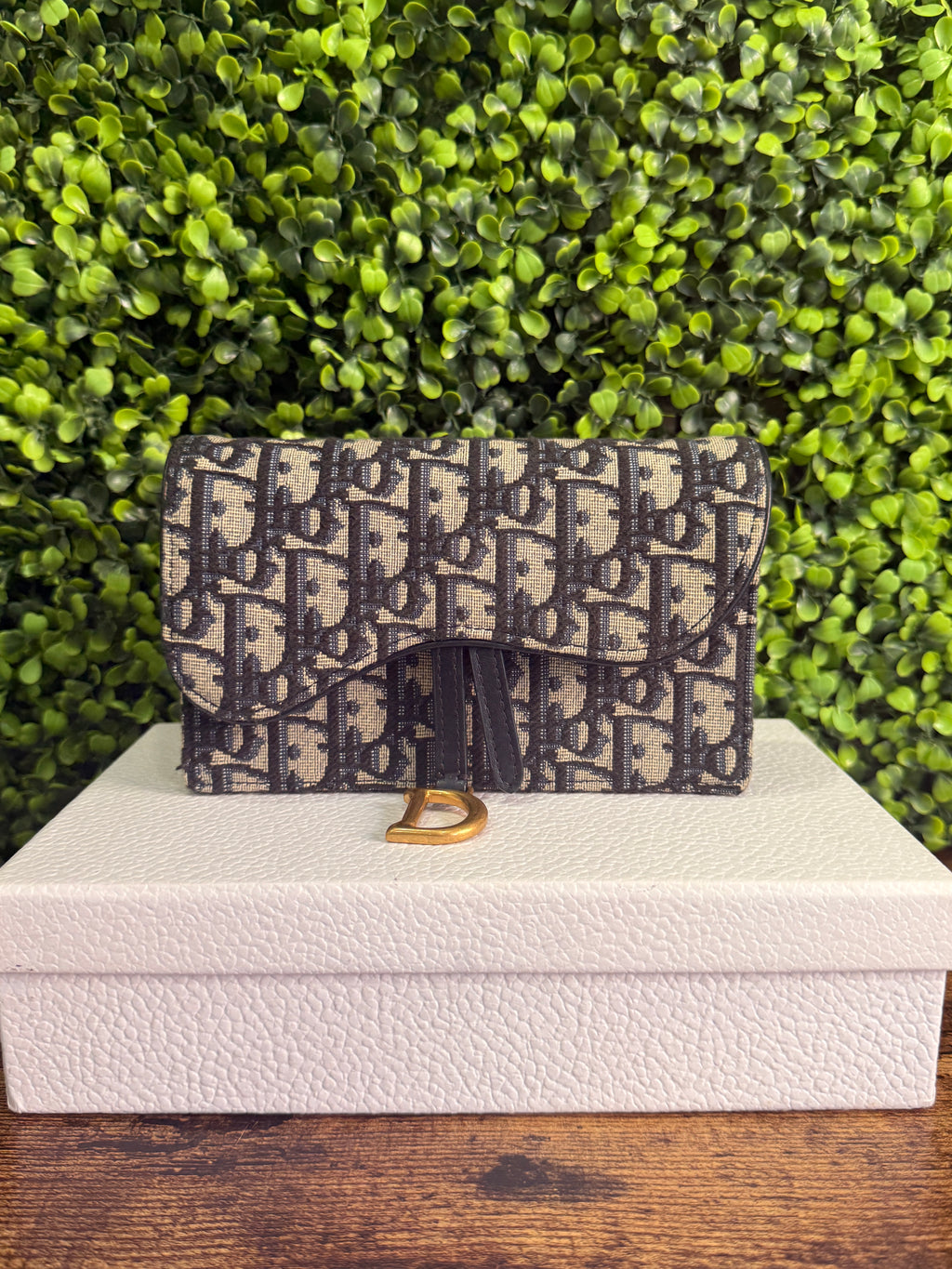 Dior Saddle Oblique Pouch