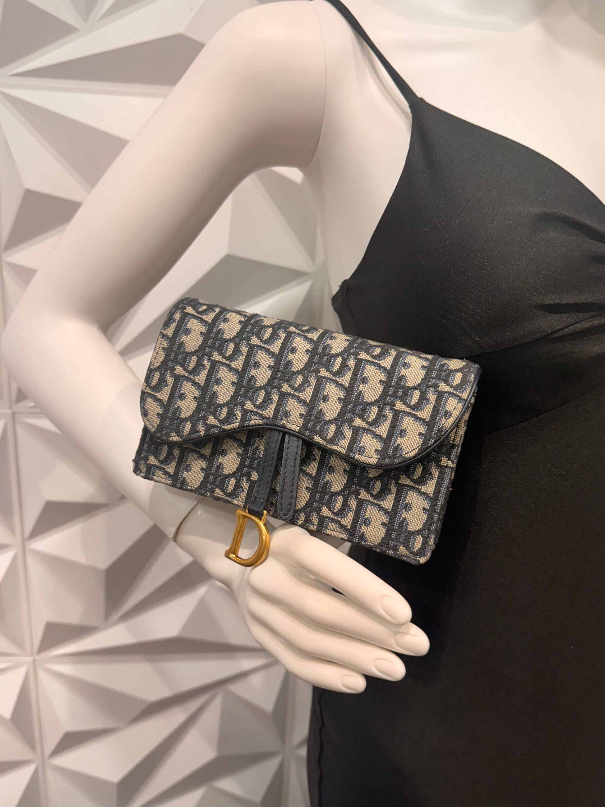 Dior Saddle Oblique Pouch