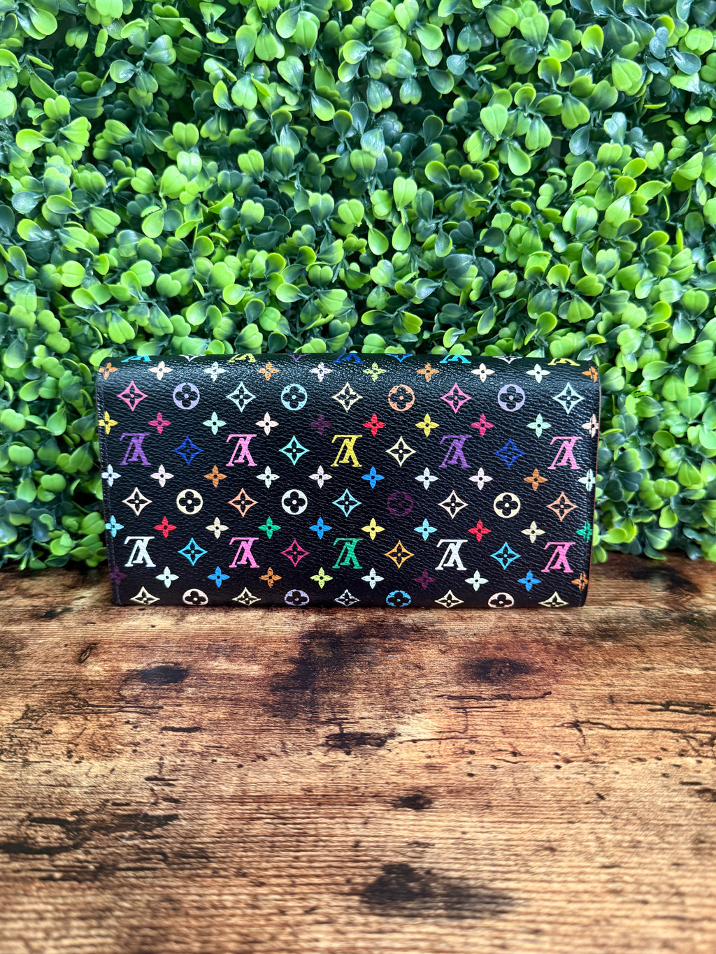 Louis Vuitton Monogram Multicolor Sarah Wallet