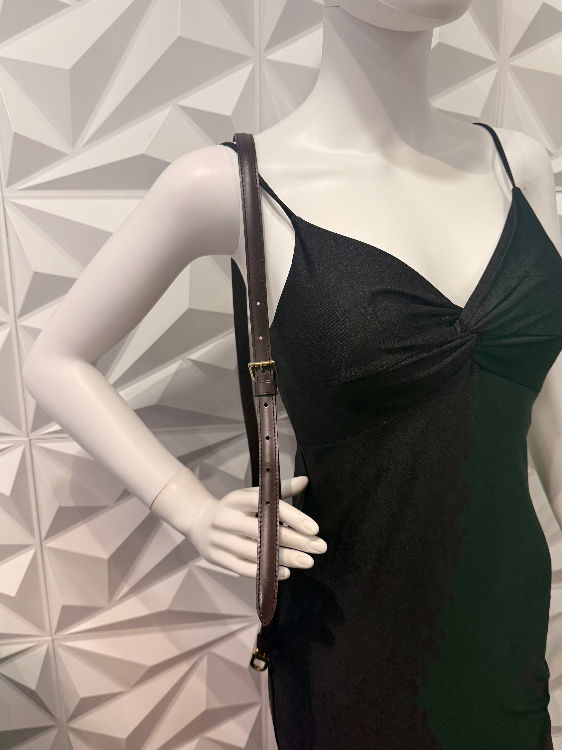 Louis Vuitton Dark Brown Adjustable Crossbody Strap