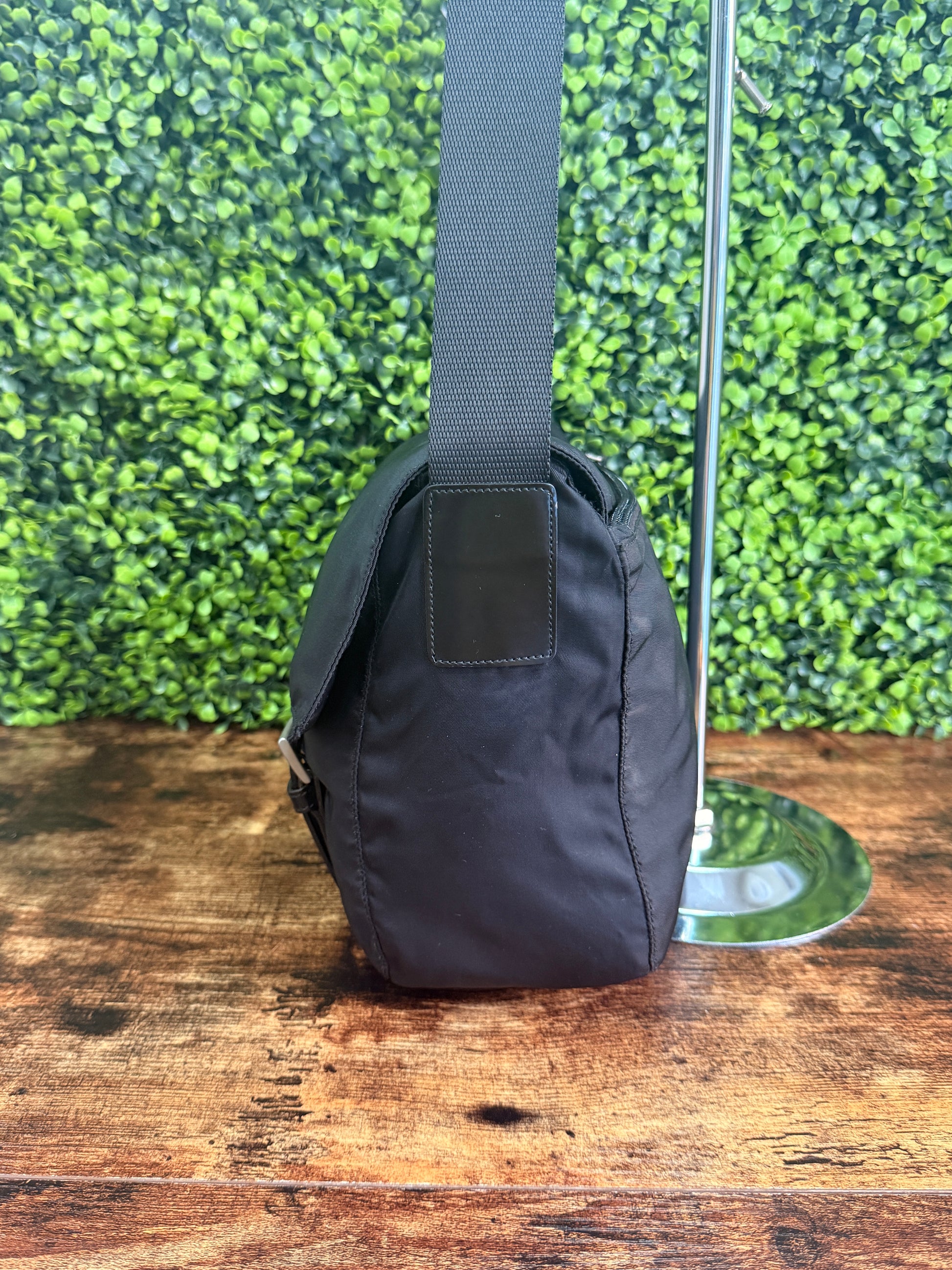 Prada Tessuto Nylon Messenger Bag