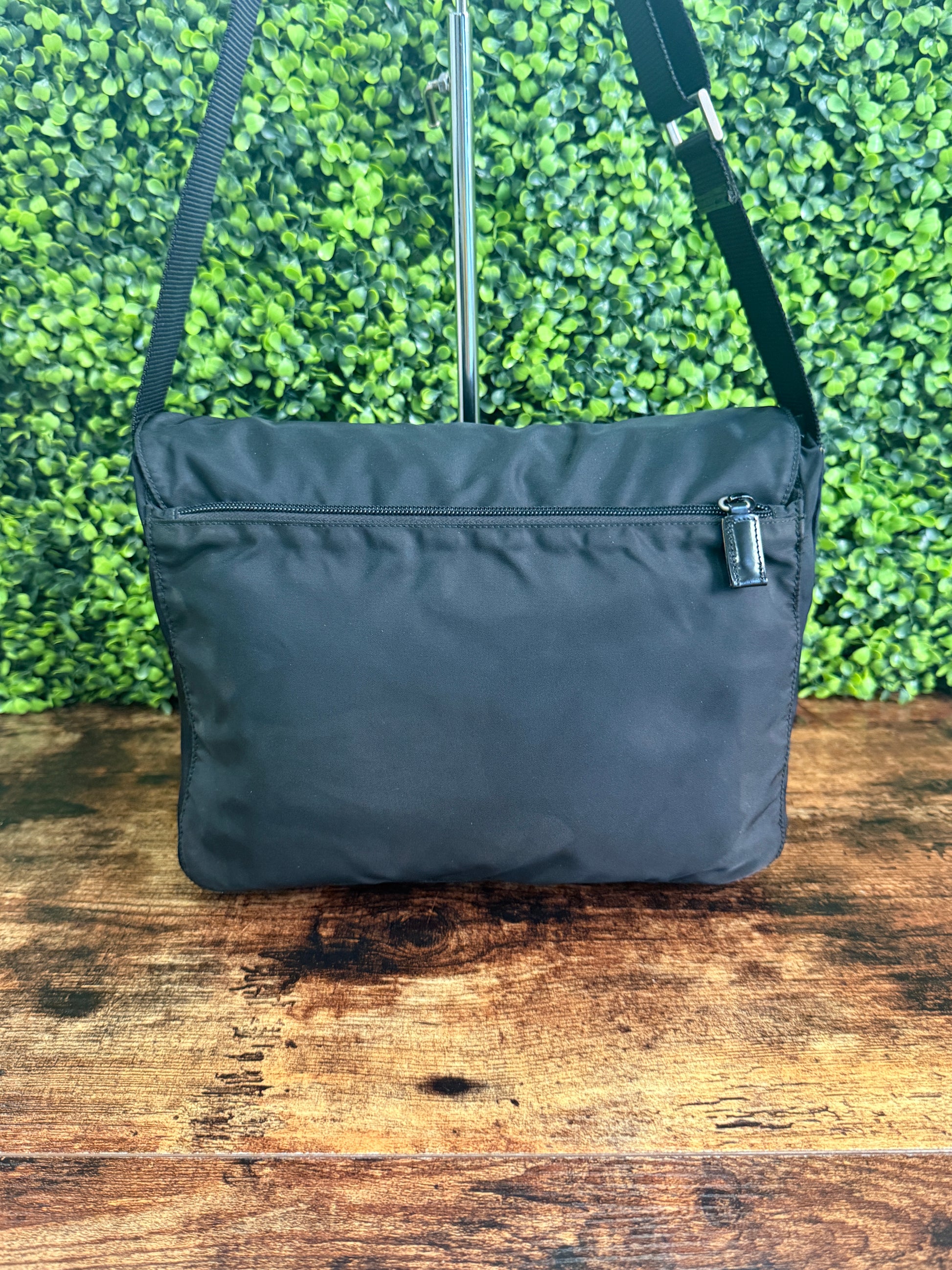 Prada Tessuto Nylon Messenger Bag