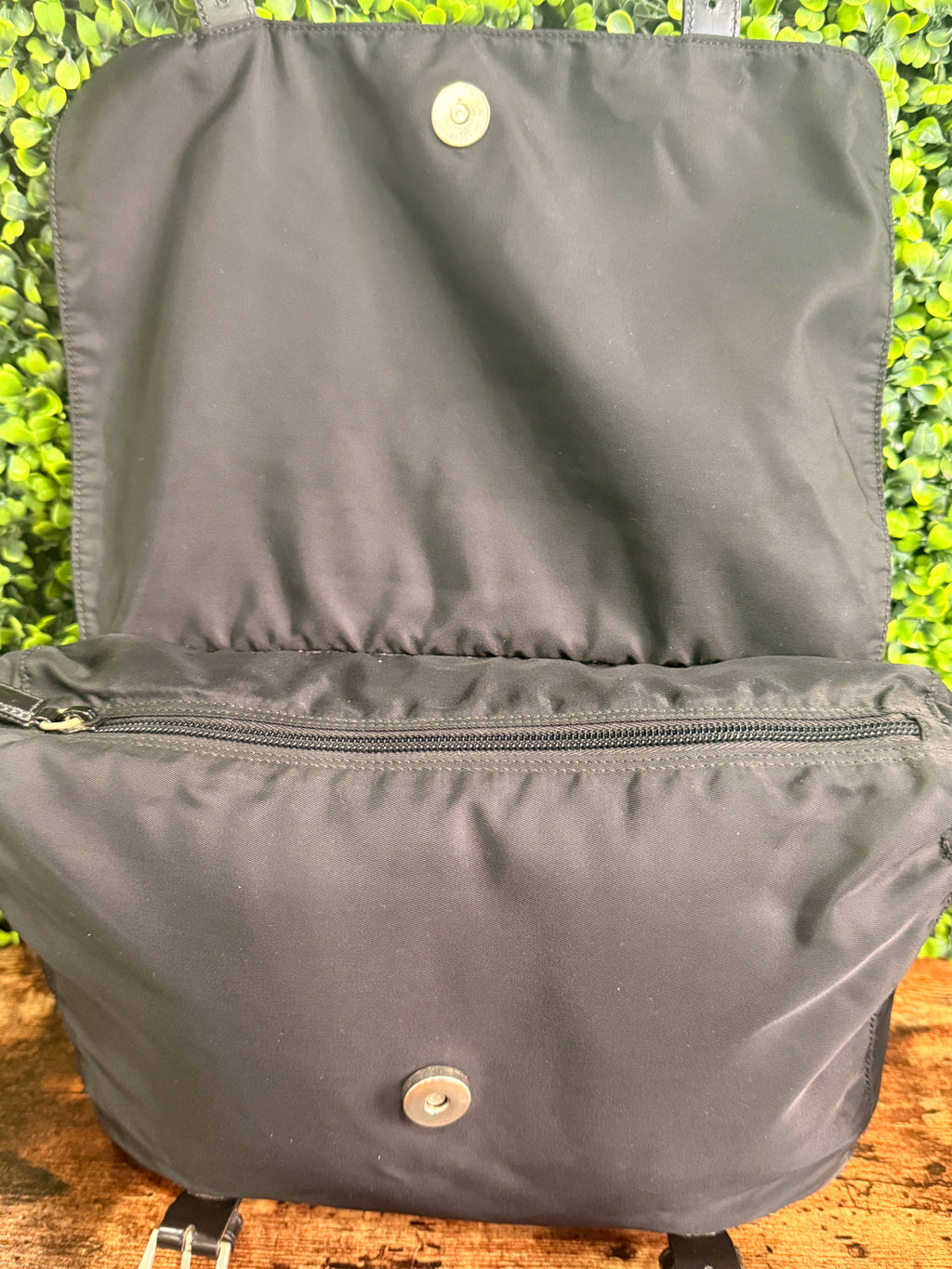 Prada Tessuto Nylon Messenger Bag