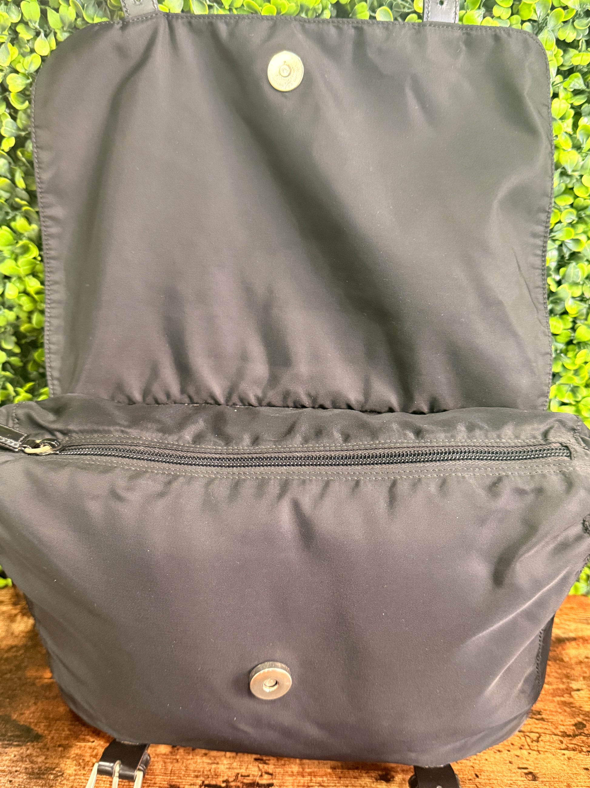 Prada Tessuto Nylon Messenger Bag