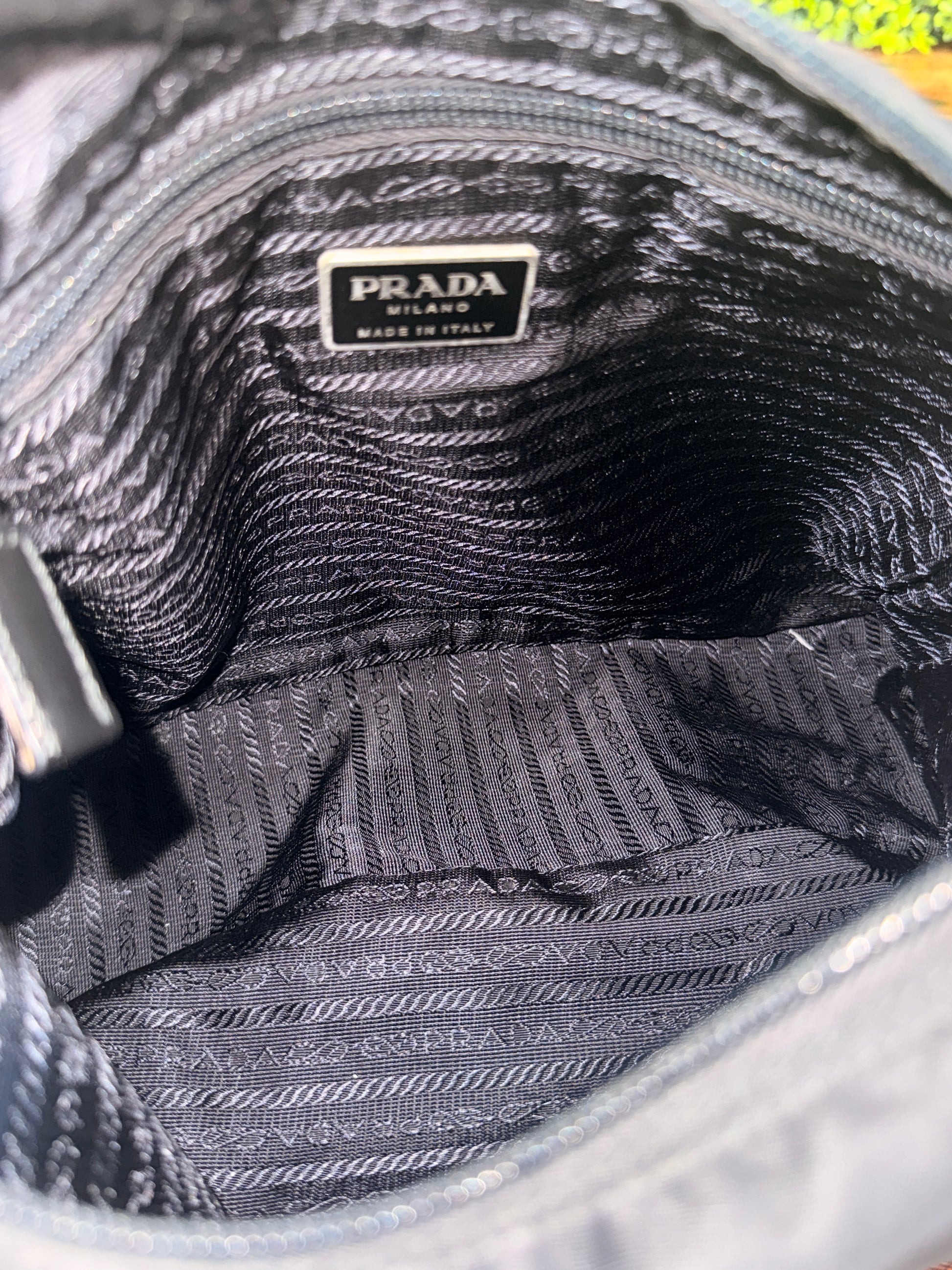 Prada Tessuto Nylon Messenger Bag
