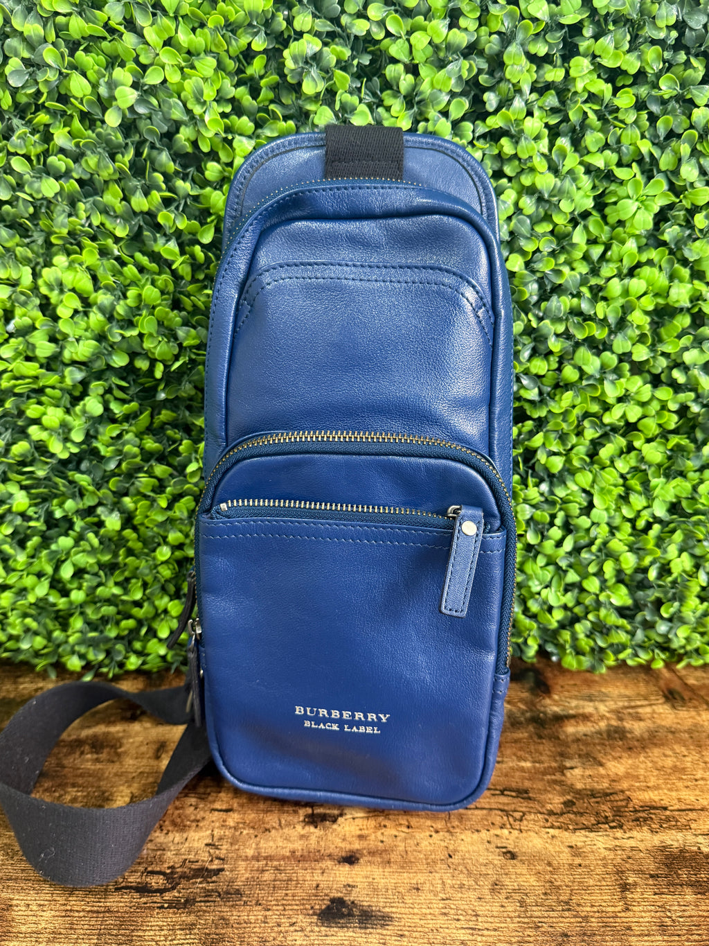 Burberry Blue Crossbody Bag Blue Label
