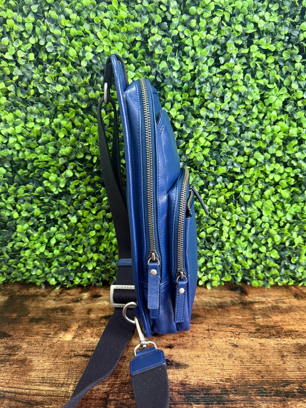 Burberry Blue Crossbody Bag Blue Label