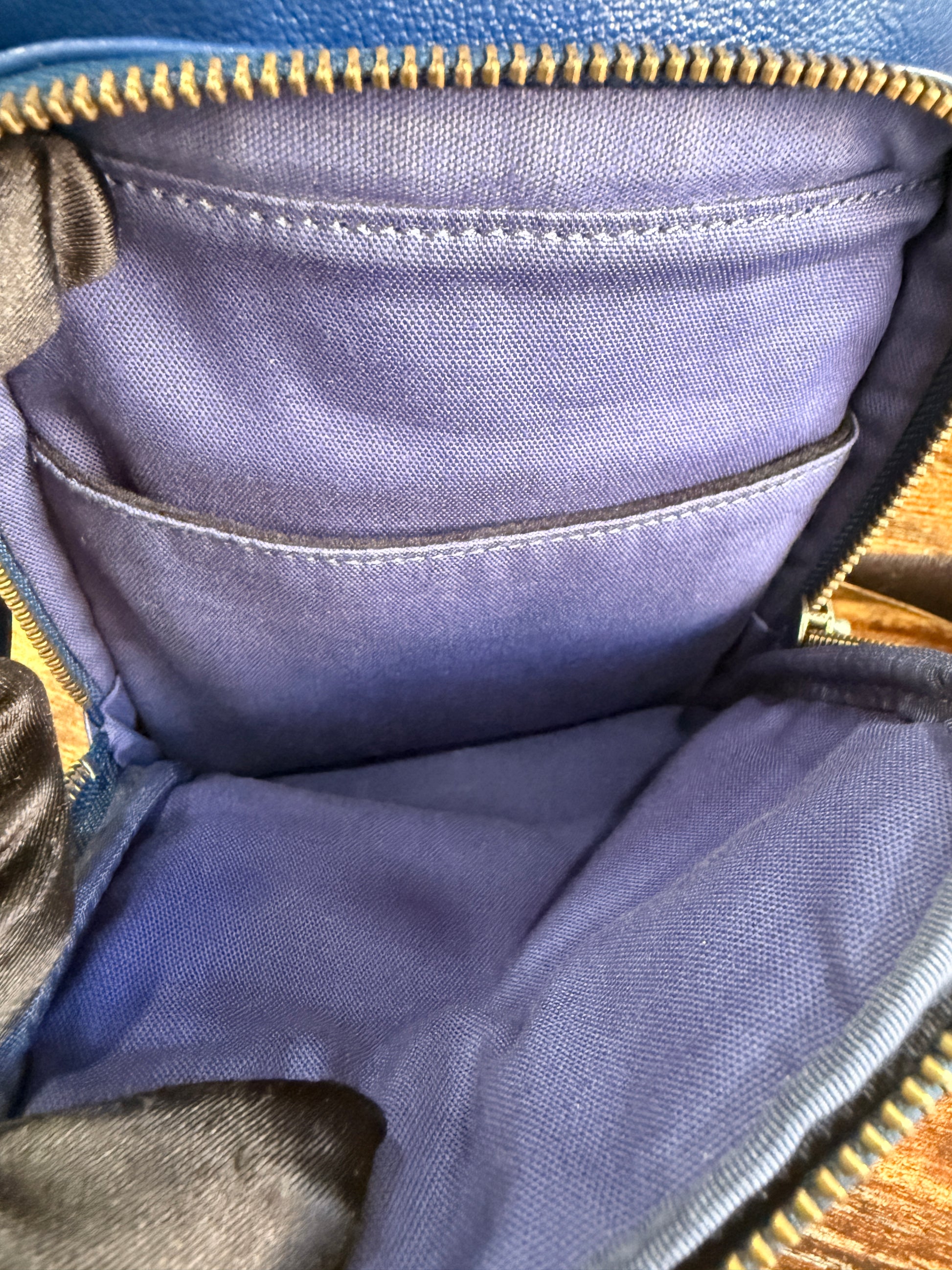 Burberry Blue Crossbody Bag Blue Label