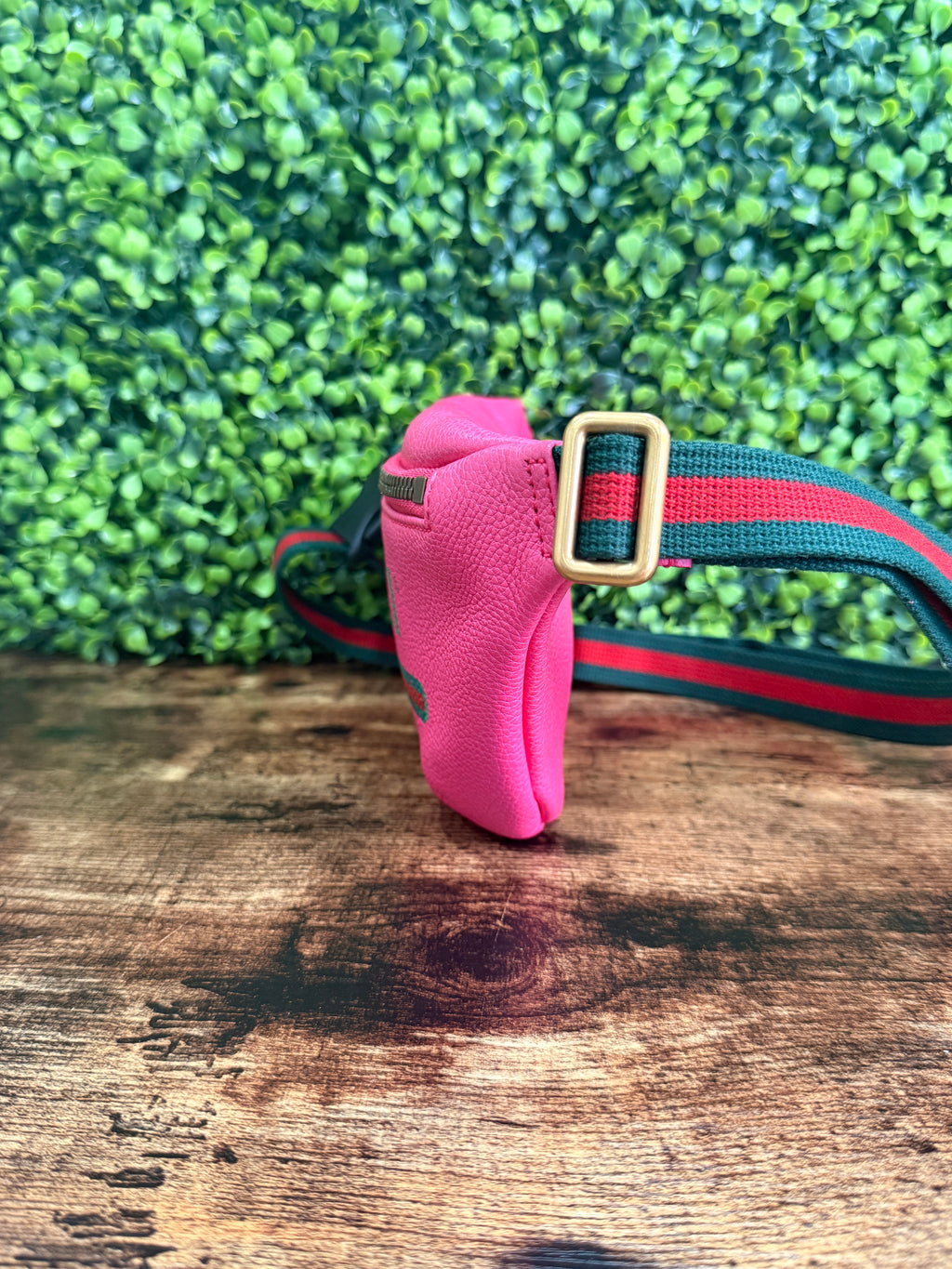 Gucci Pink Crossbody Retro Logo Print