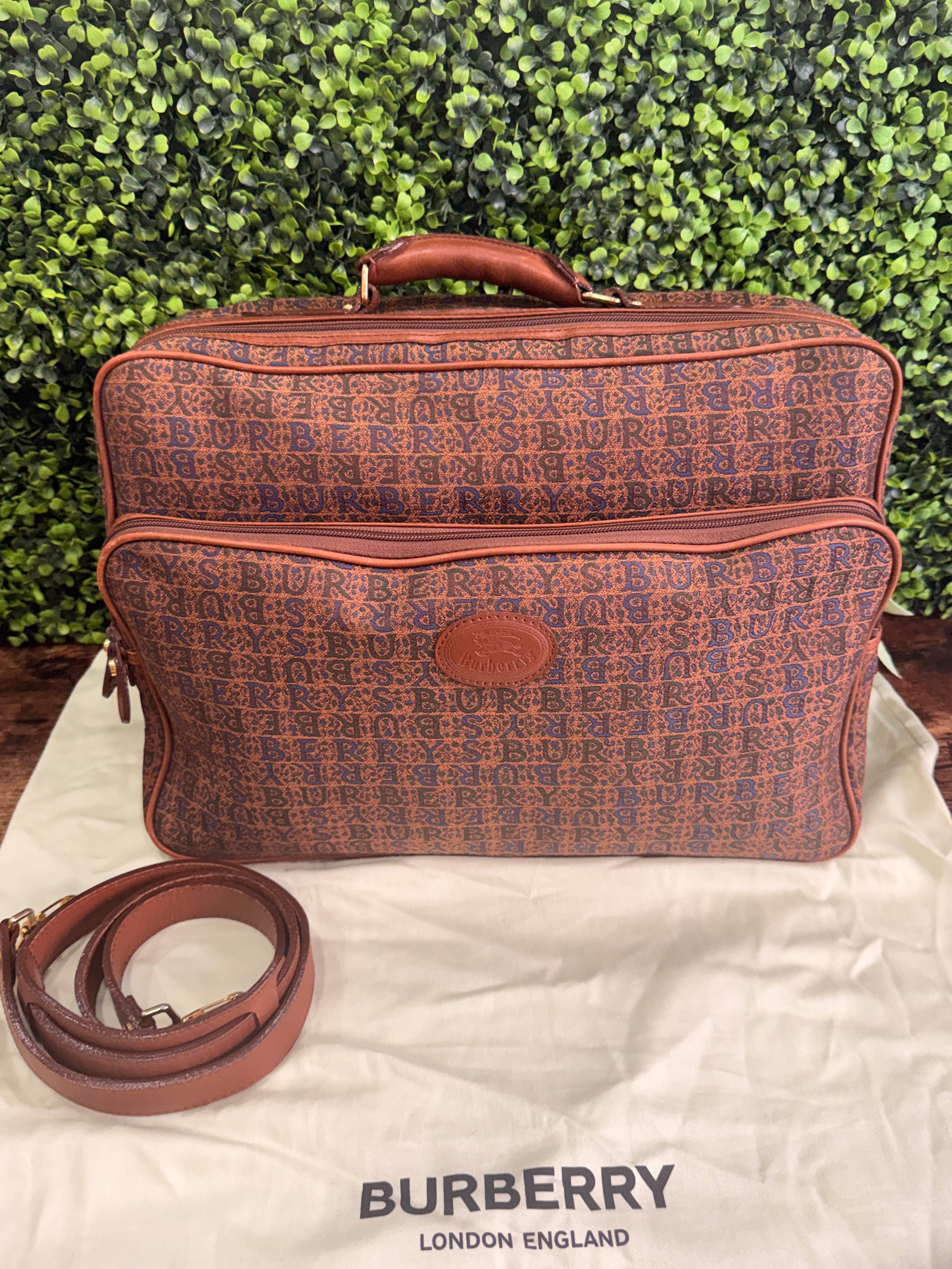 Burberry Vintage Travel Bag