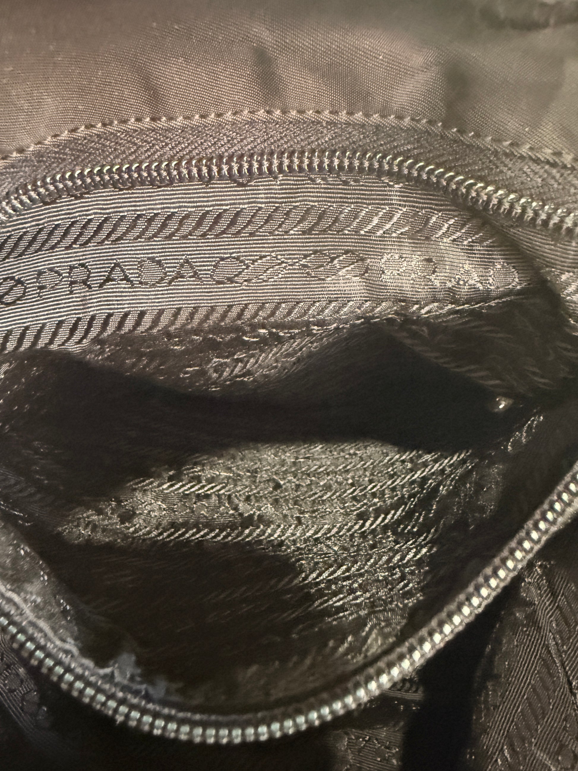 Prada Nylon Vela Backpack Black