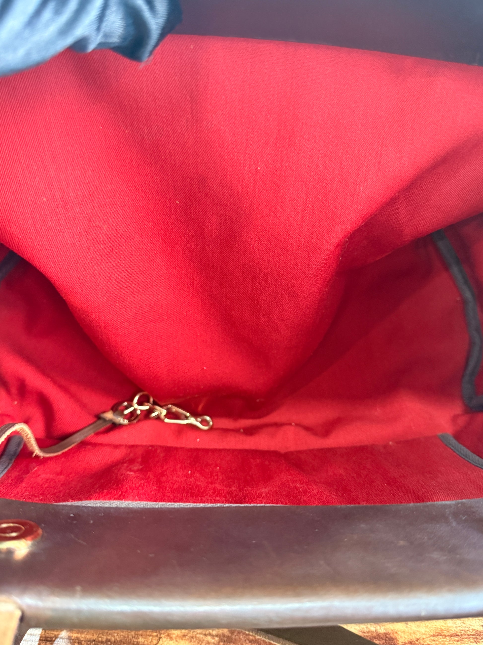 Hermes Herbag Cabas PM Orange x Red