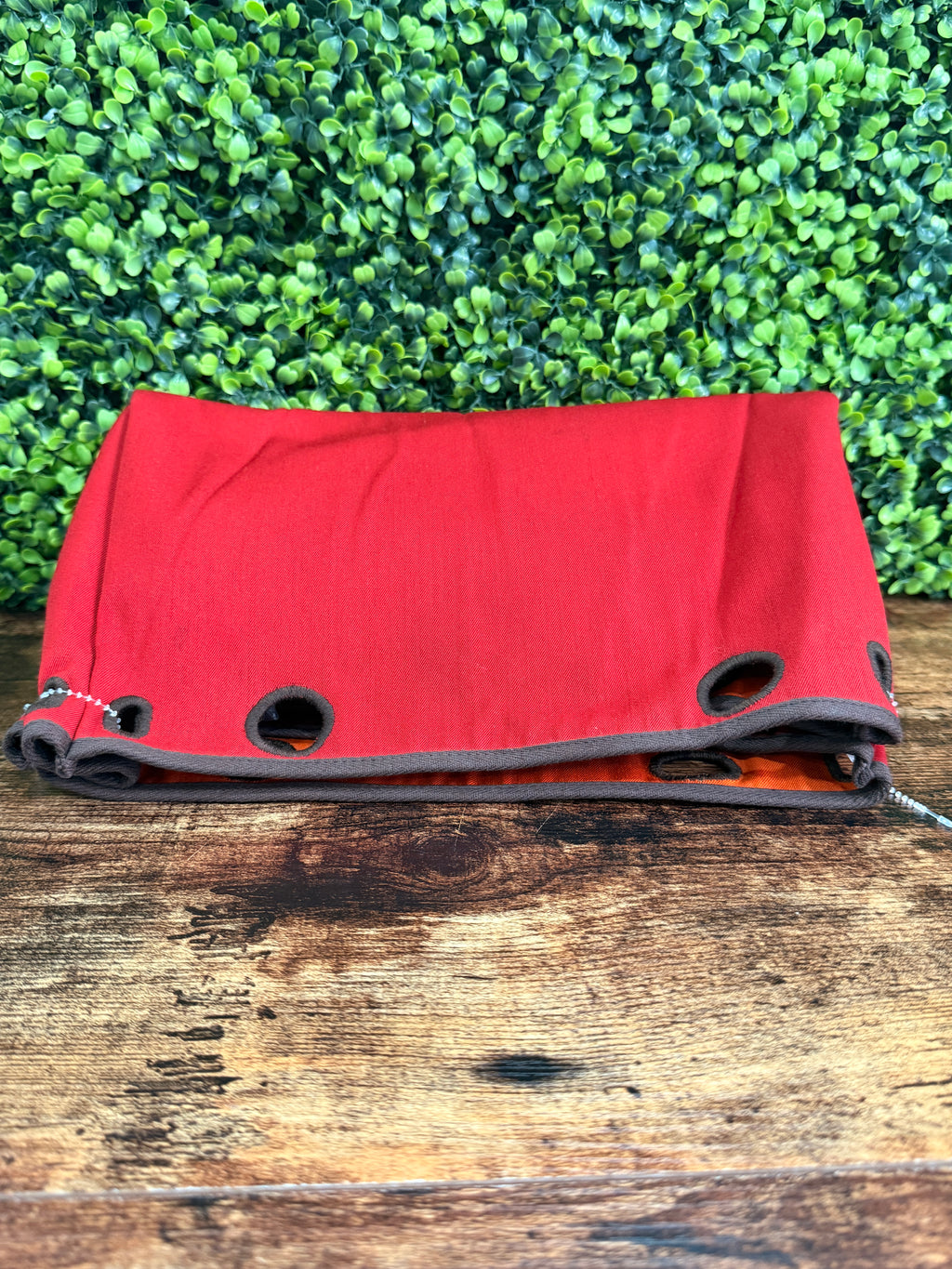 Hermes Herbag Cabas PM Orange x Red