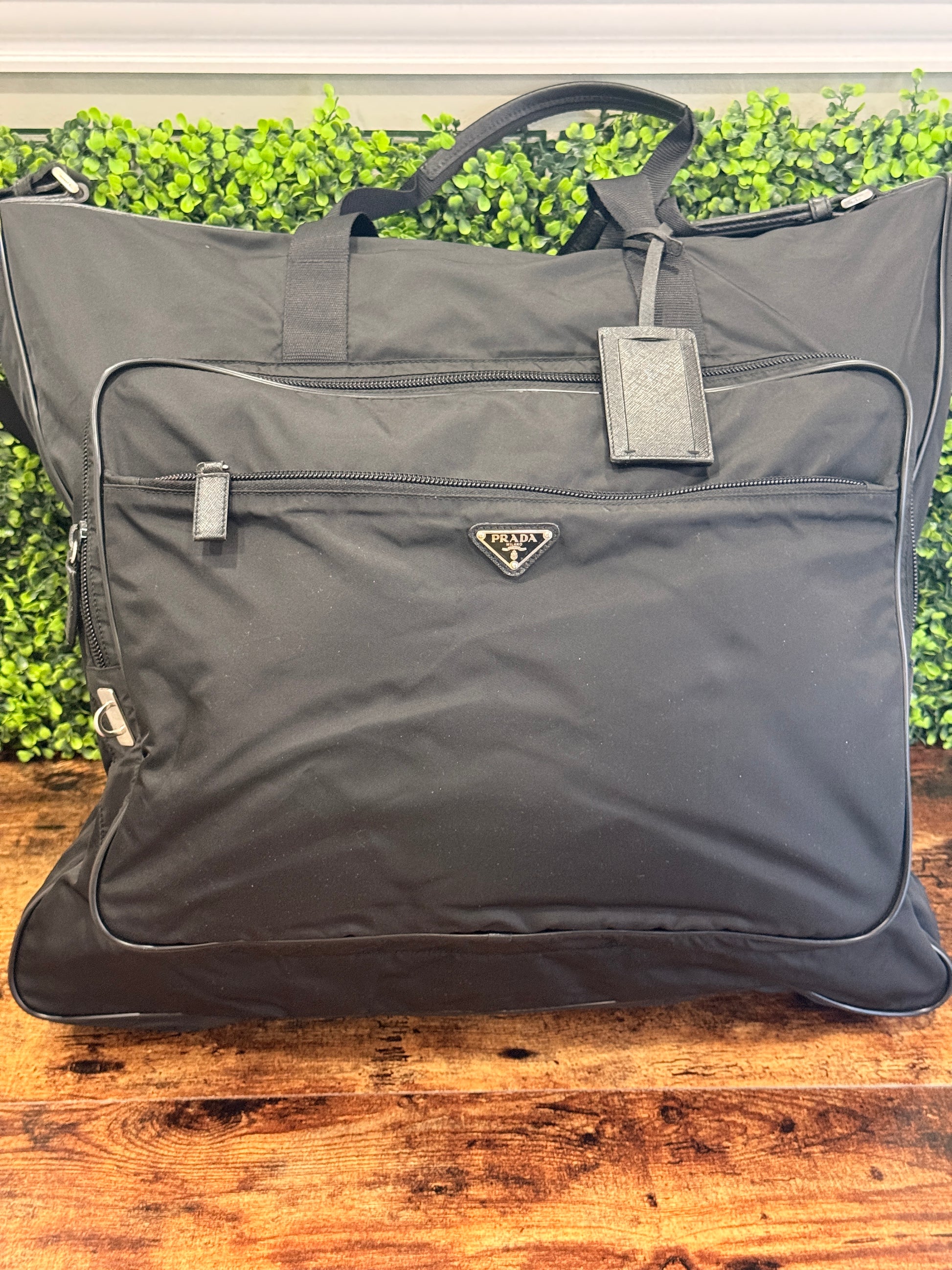 Prada Viaggio Nylon Garment Bag