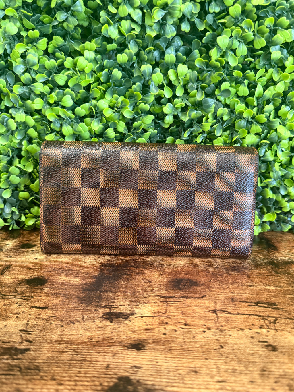 Louis Vuitton Sarah Wallet Damier Ebene