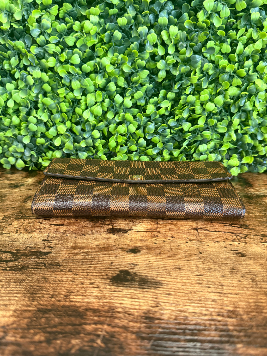 Louis Vuitton Sarah Wallet Damier Ebene