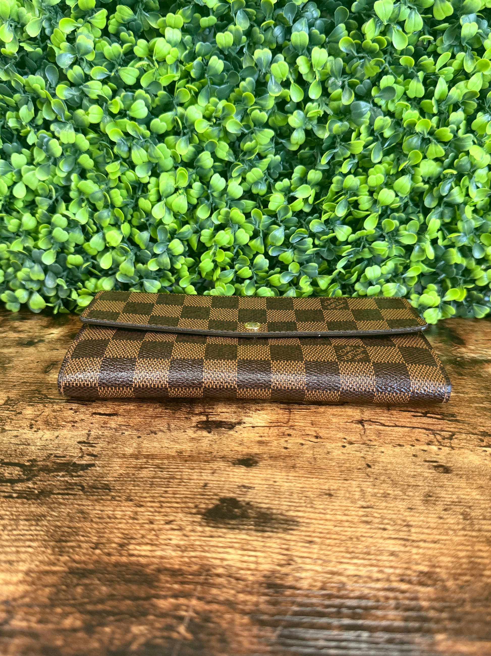 Louis Vuitton Sarah Wallet Damier Ebene