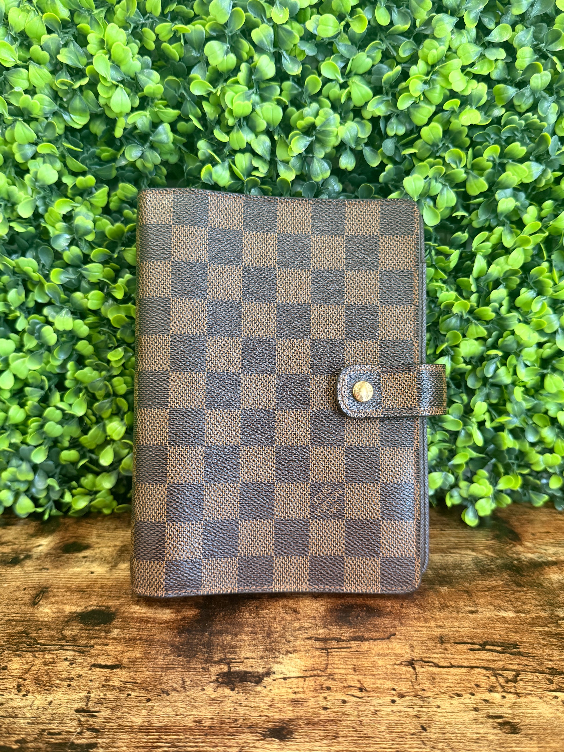 Louis Vuitton Agenda Cover MM Damier Ebene