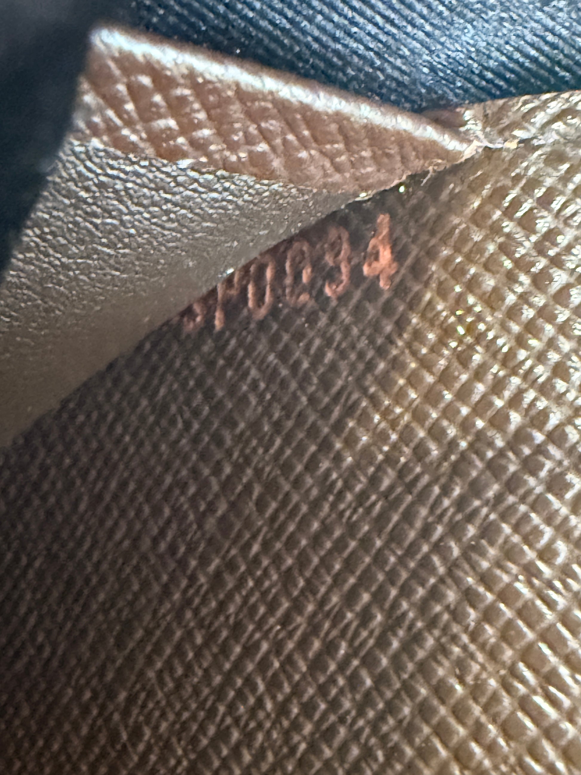 Louis Vuitton Agenda Cover MM Damier Ebene