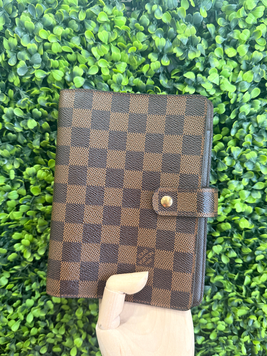 Louis Vuitton Agenda Cover MM Damier Ebene