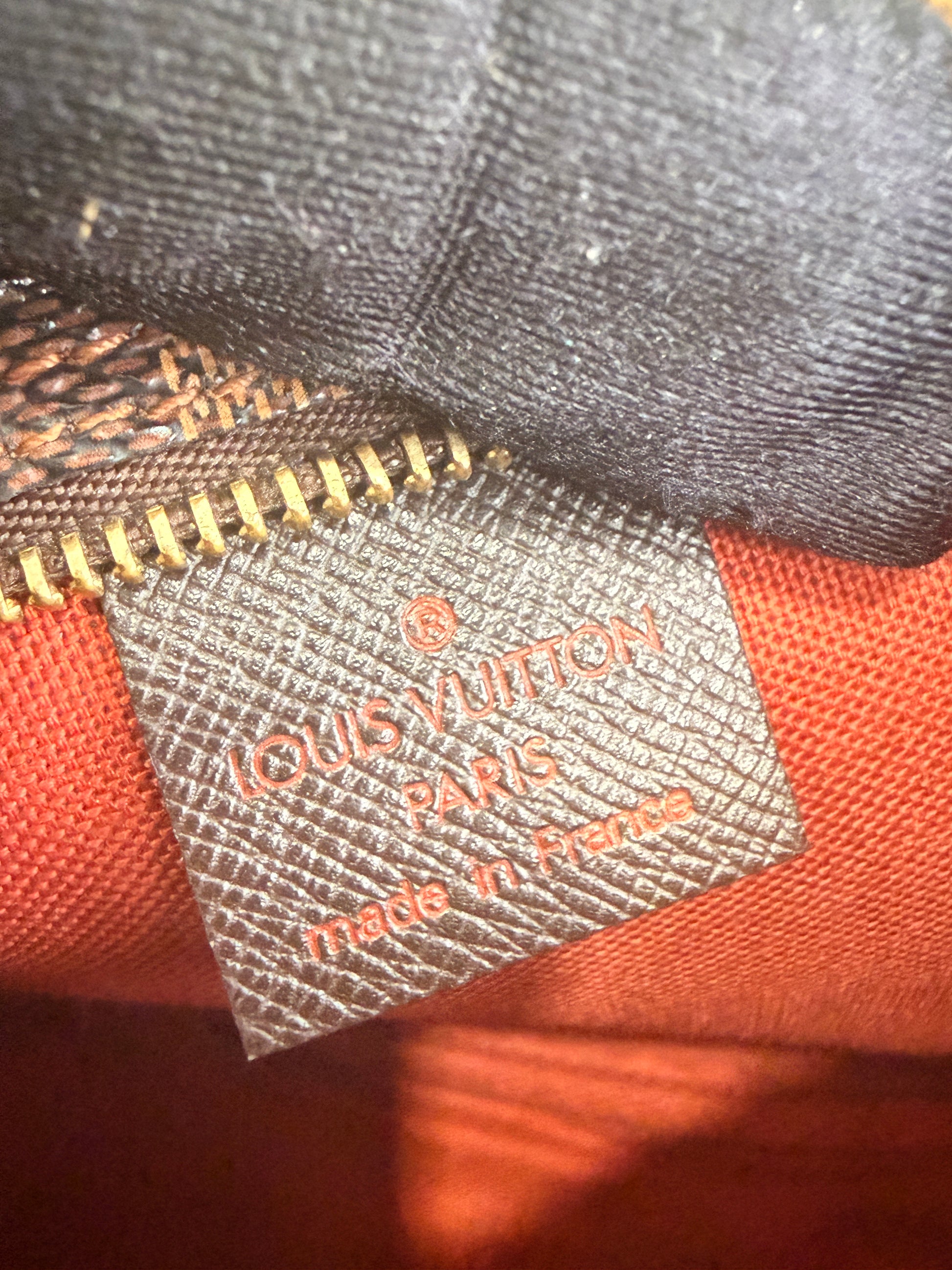Louis Vuitton Trousse Pochette Damier Ebene