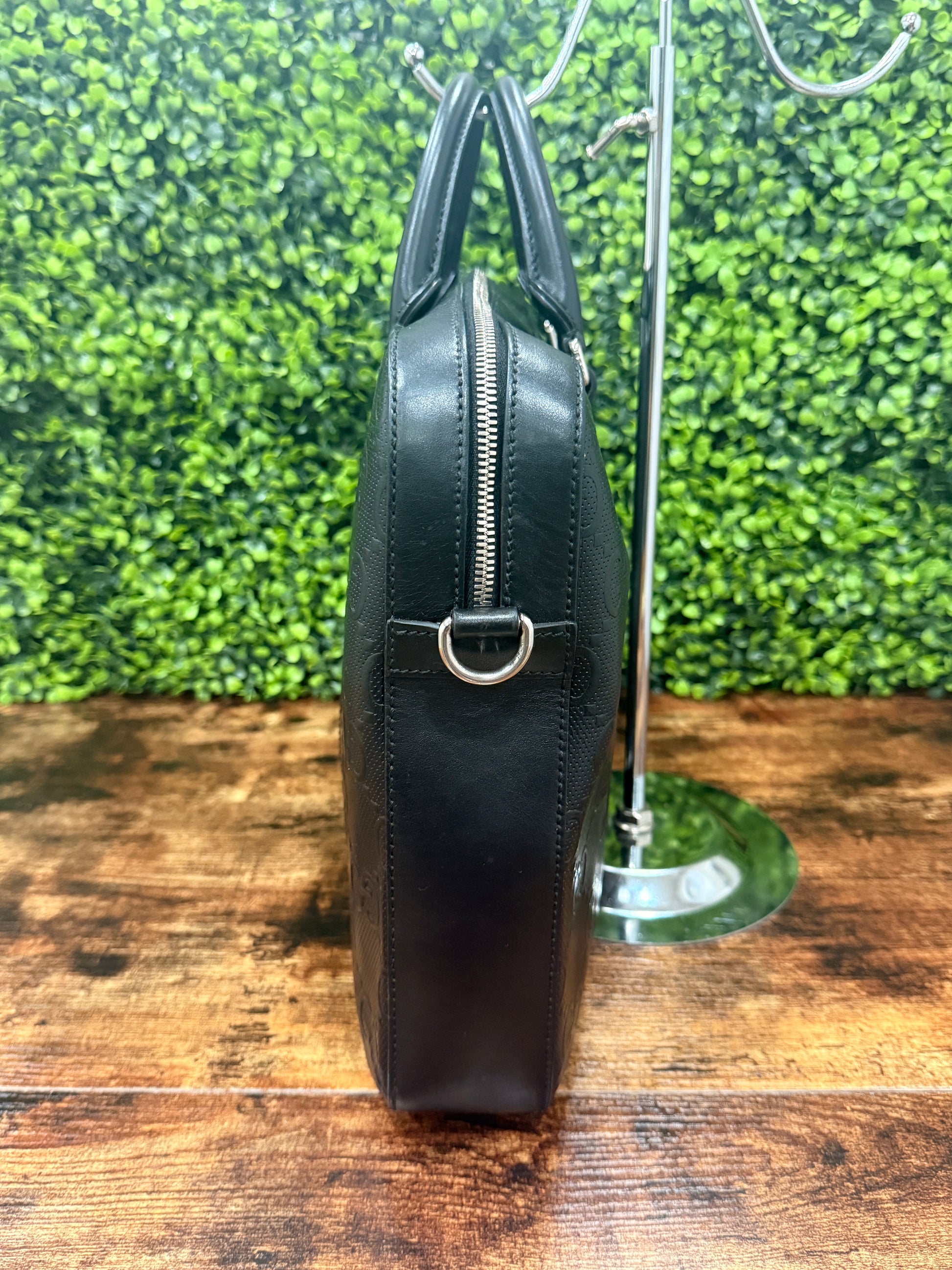 Gucci Jumbo GG Leather Briefcase