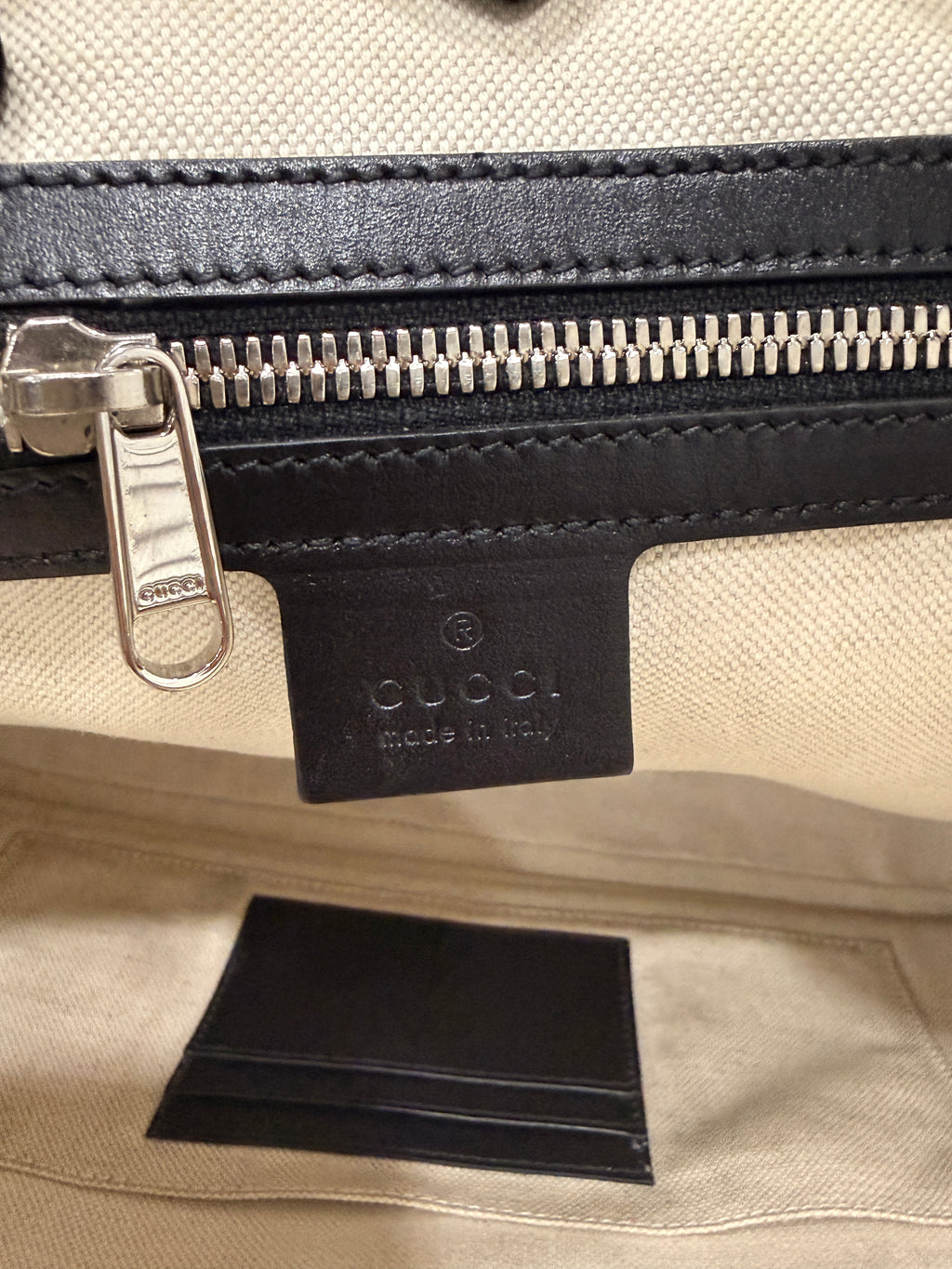 Gucci Jumbo GG Leather Briefcase