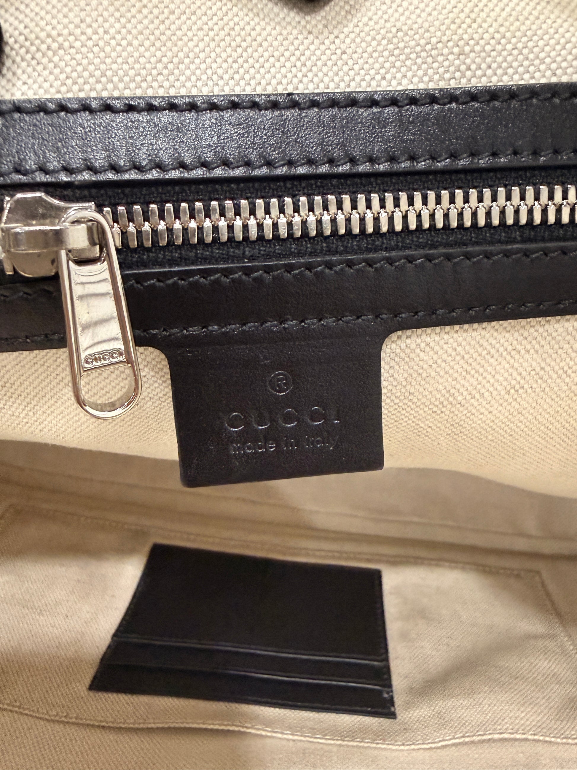 Gucci Jumbo GG Leather Briefcase