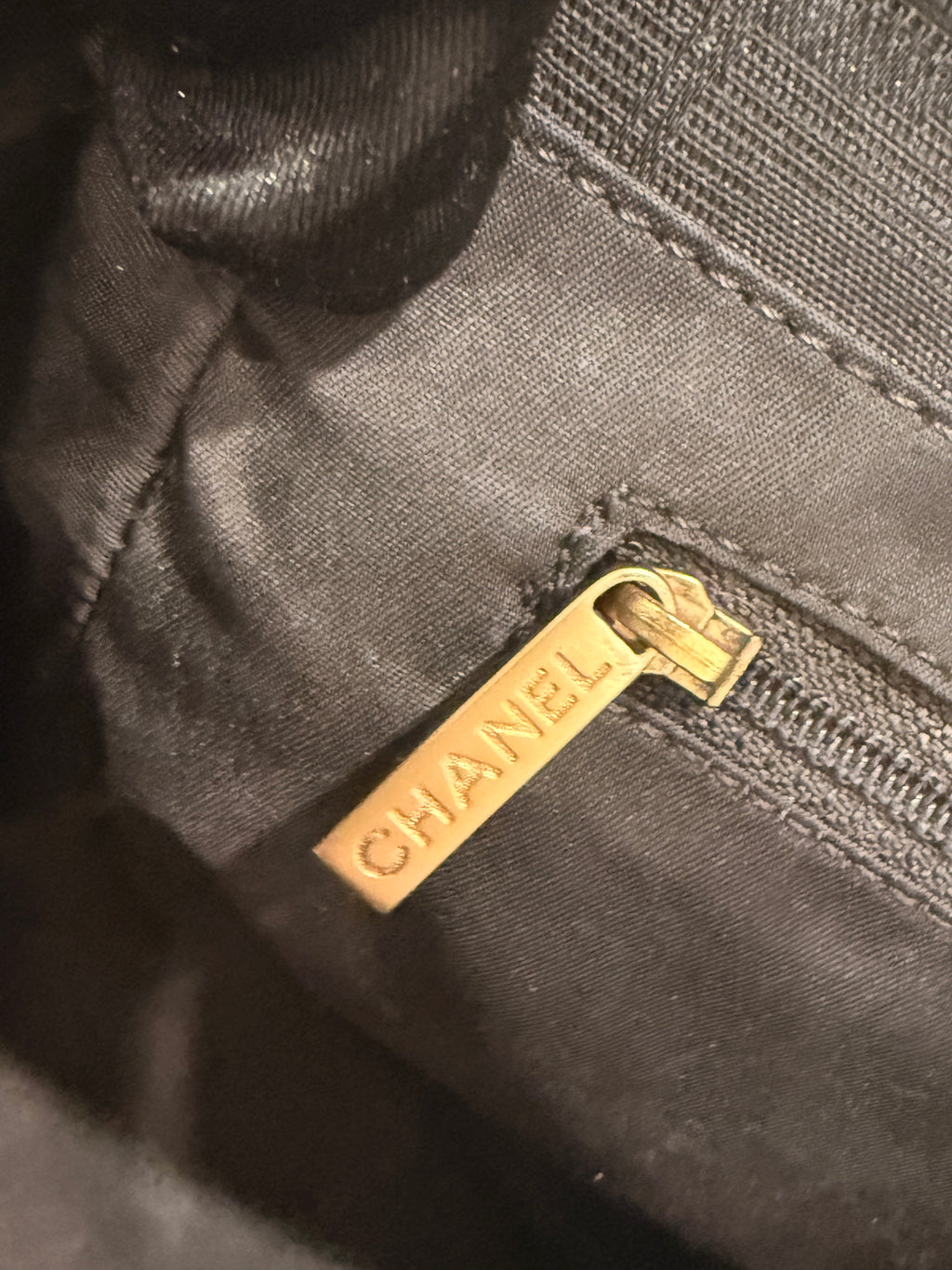 Chanel New Travel Line Black Tote Bag