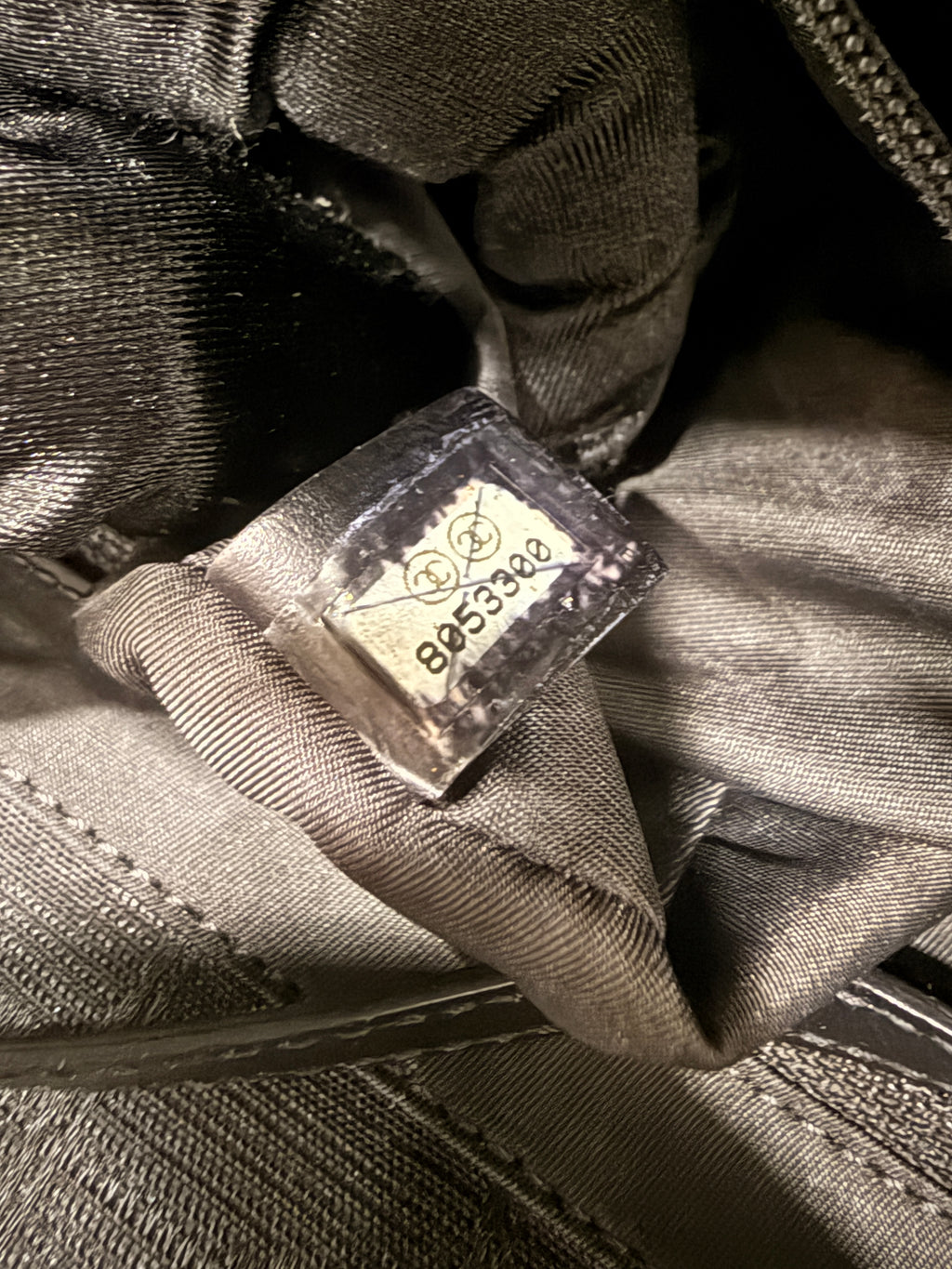 Chanel New Travel Line Black Tote Bag