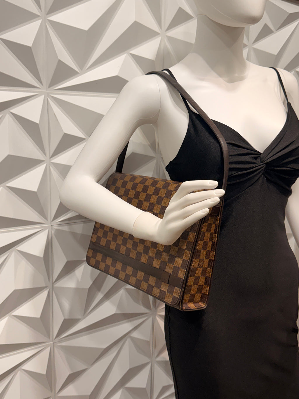 Louis Vuitton Tribeca Carre Damier Ebene