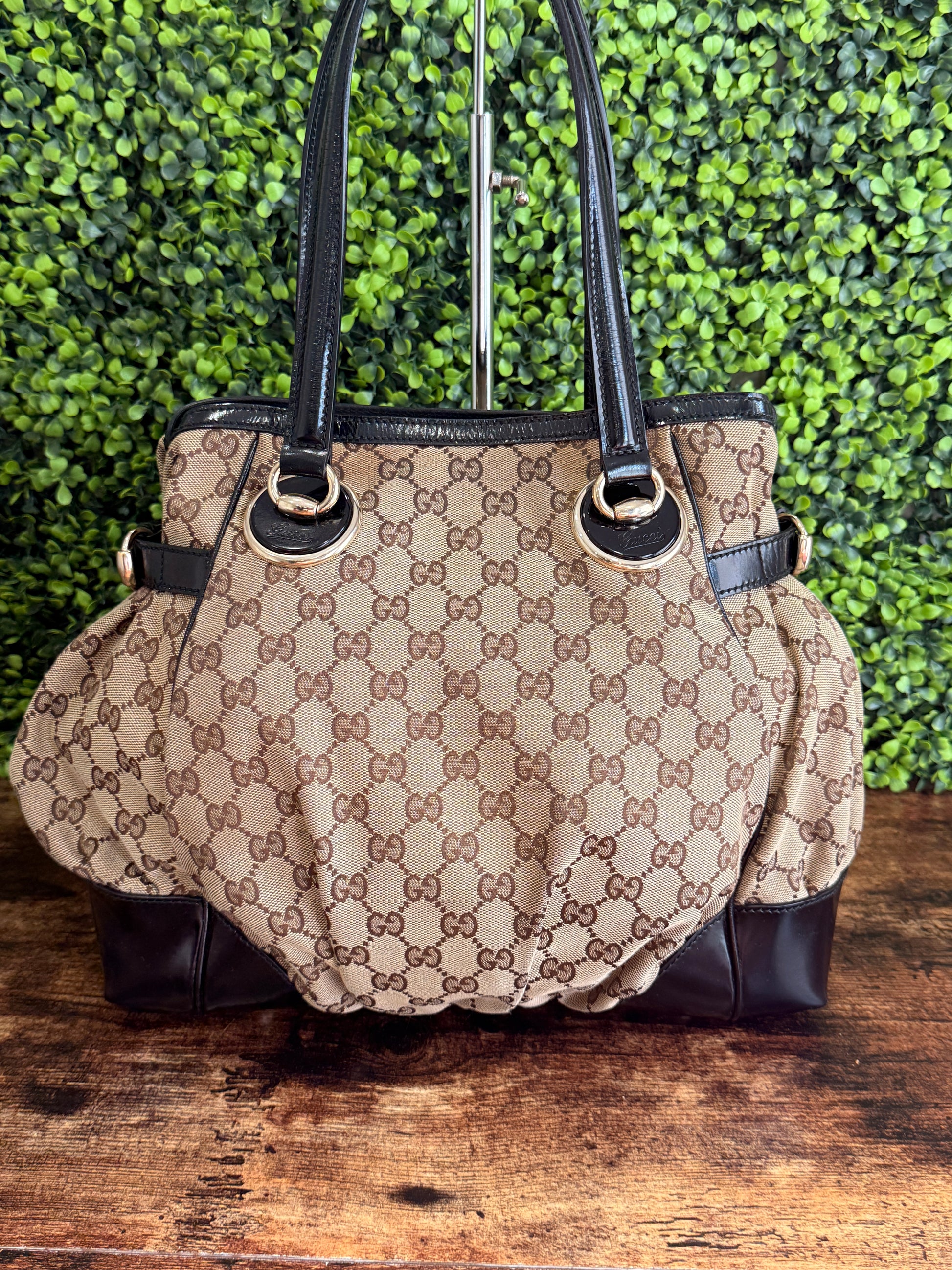 Gucci GG Canvas Full Moon Tote